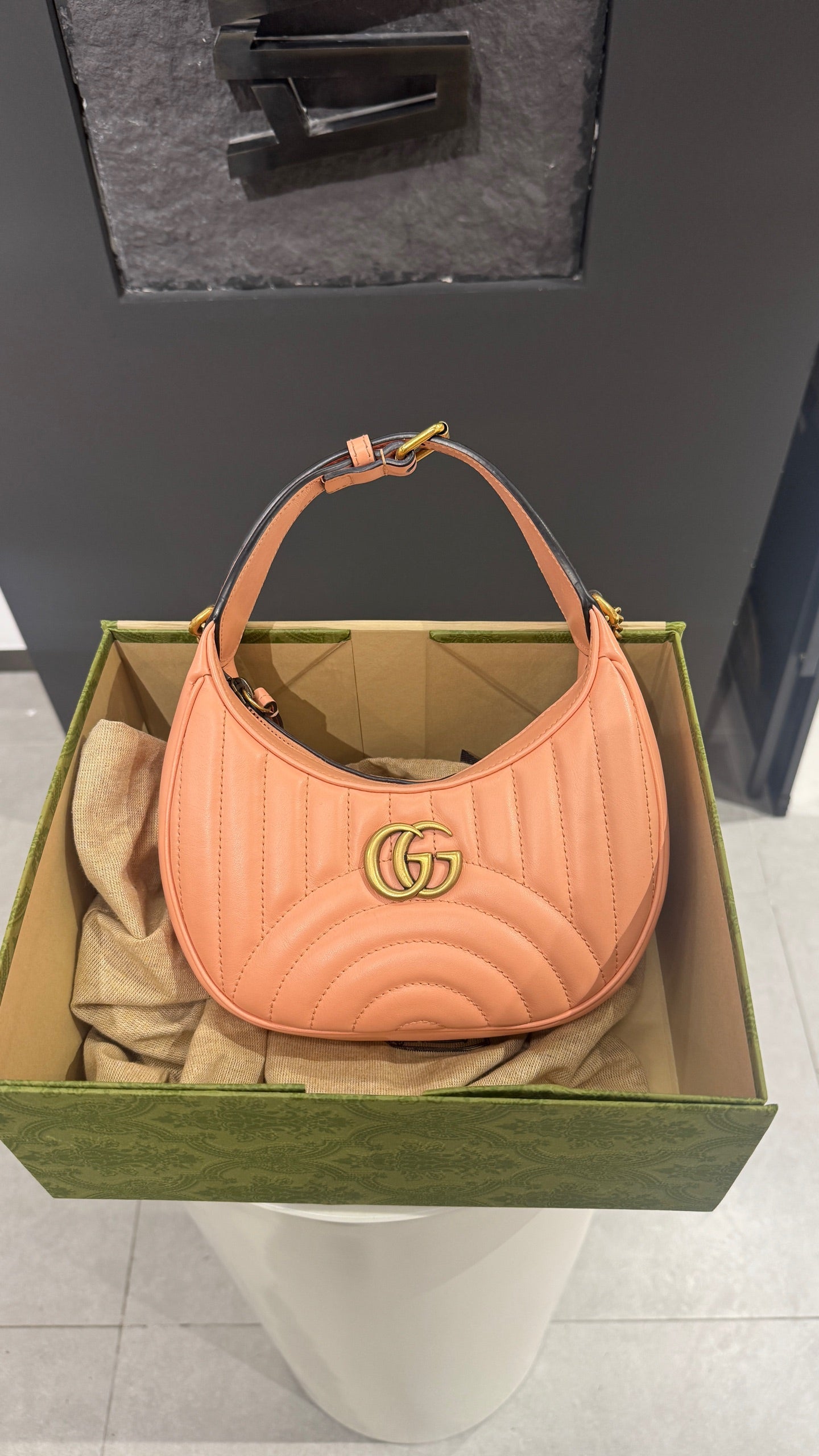 Gucci - GG Marmont - Leather - Pink - (mini)