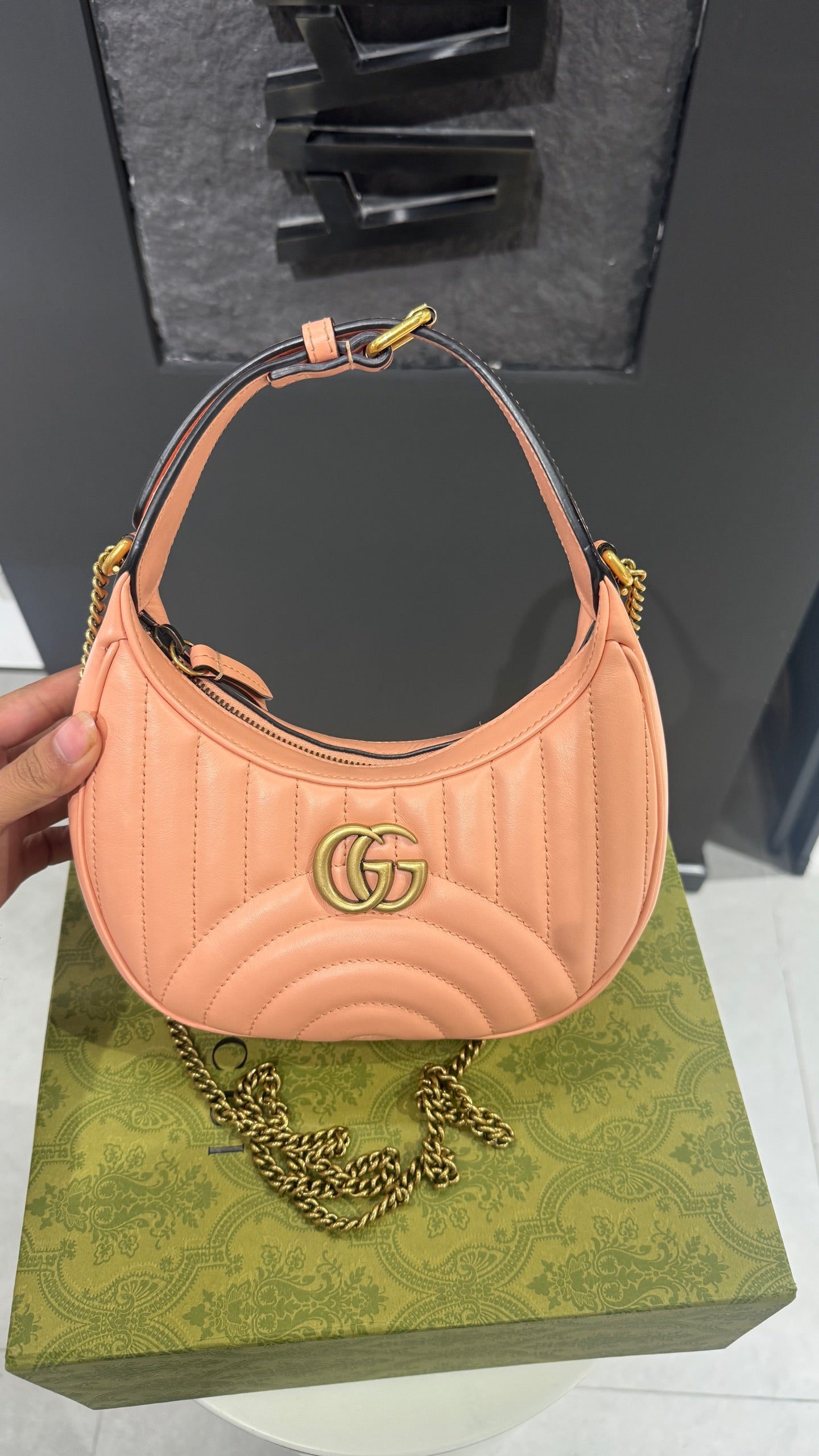 Gucci - GG Marmont - Leather - Pink - (mini)