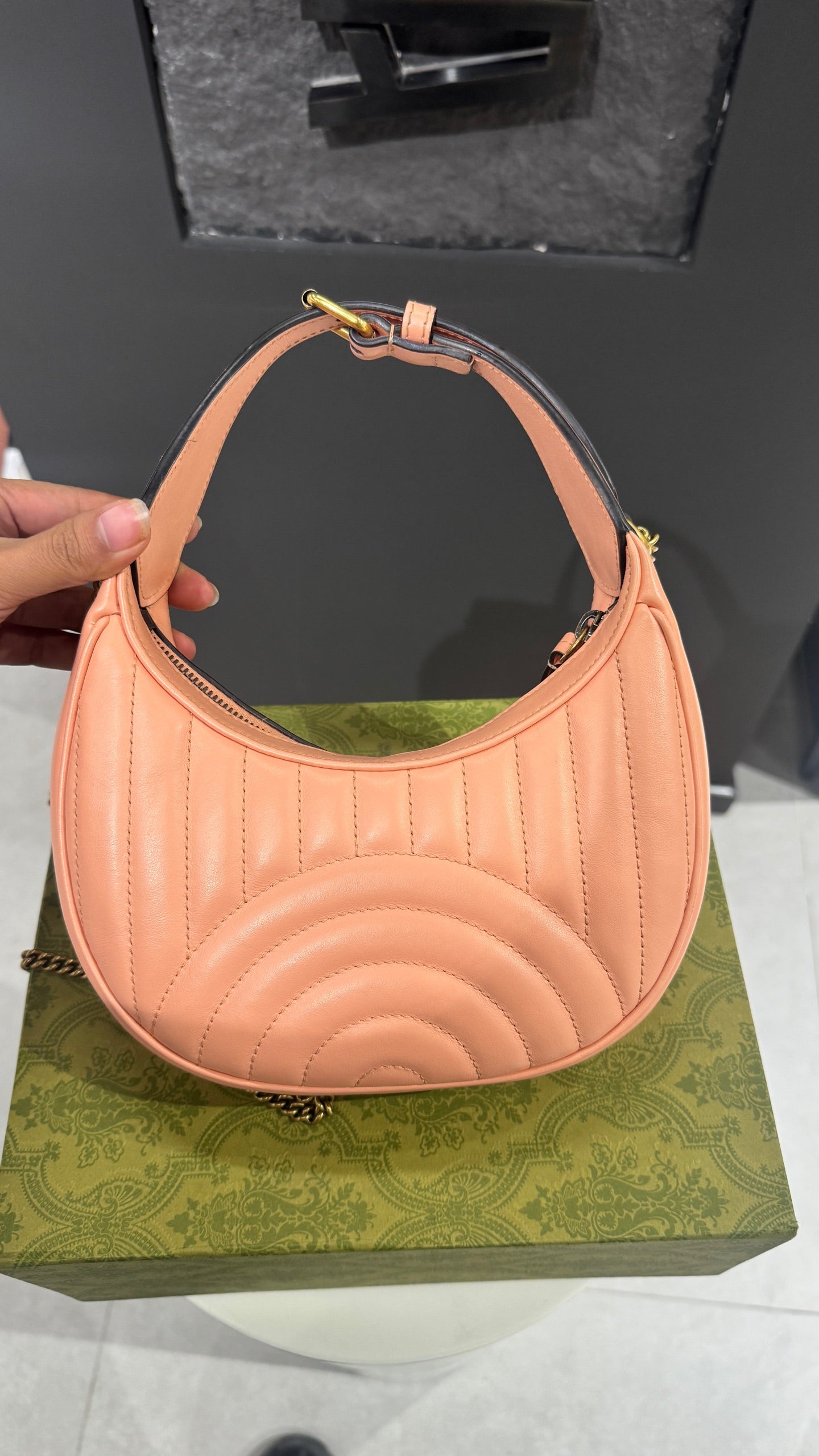 Gucci - GG Marmont - Leather - Pink - (mini)