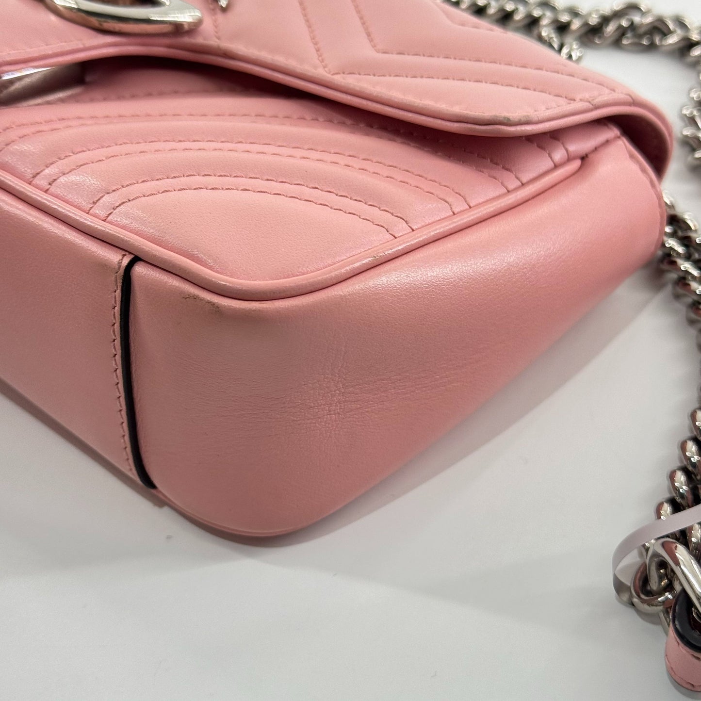 Gucci - GG Marmont - Leather - Pink - (mini)
