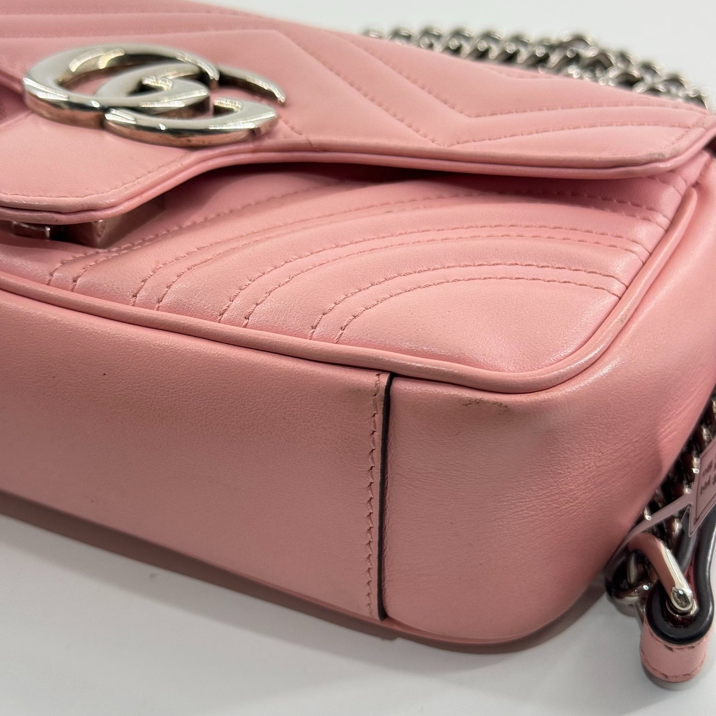 Gucci - GG Marmont - Leather - Pink - (mini)