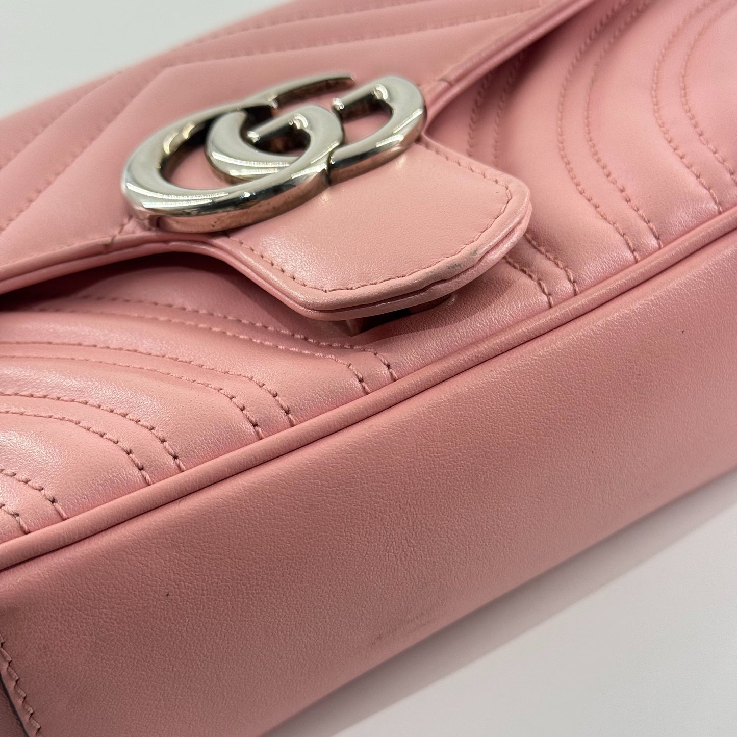 Gucci - GG Marmont - Leather - Pink - (mini)