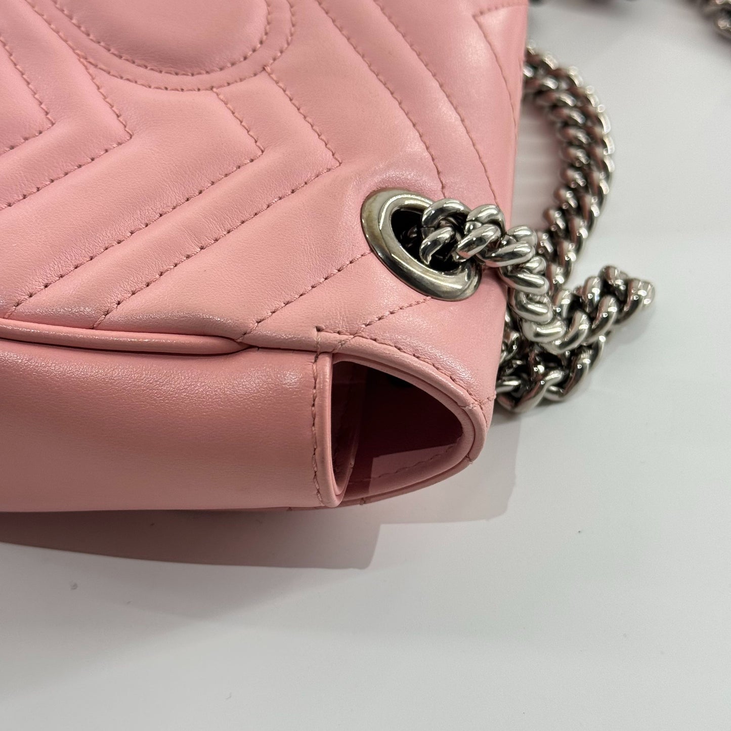Gucci - GG Marmont - Leather - Pink - (mini)