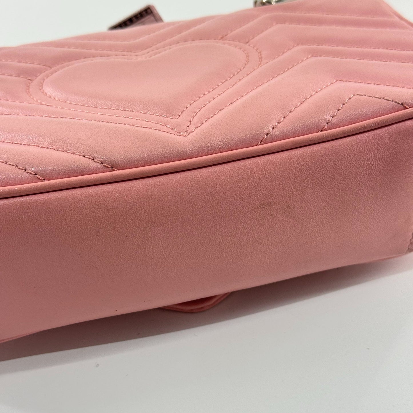 Gucci - GG Marmont - Leather - Pink - (mini)