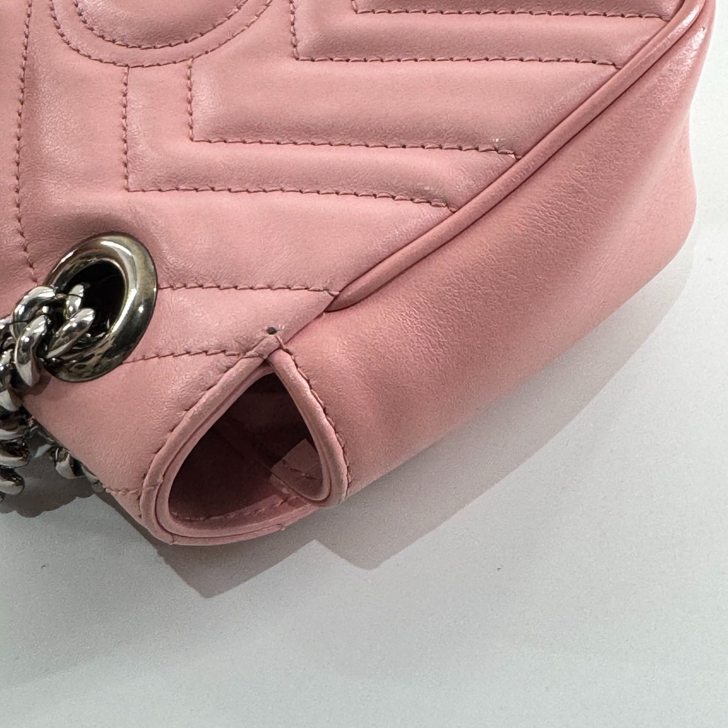 Gucci - GG Marmont - Leather - Pink - (mini)