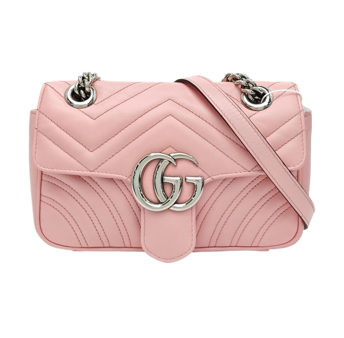 Gucci - GG Marmont - Leather - Pink - (small)