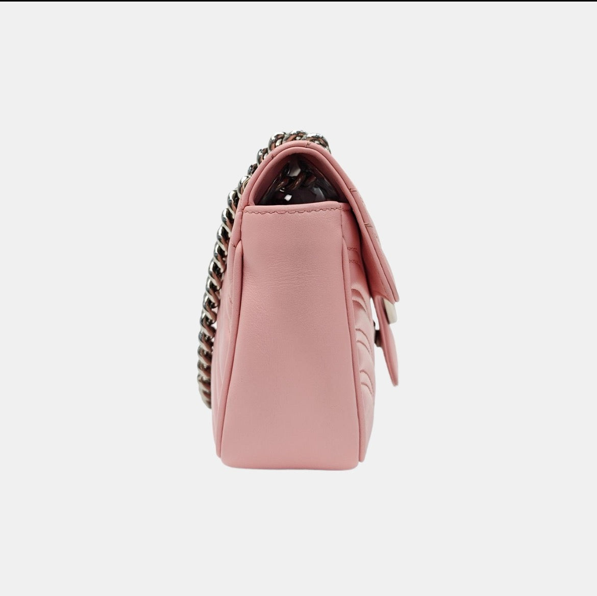 Gucci - GG Marmont - Leather - Pink - (small)