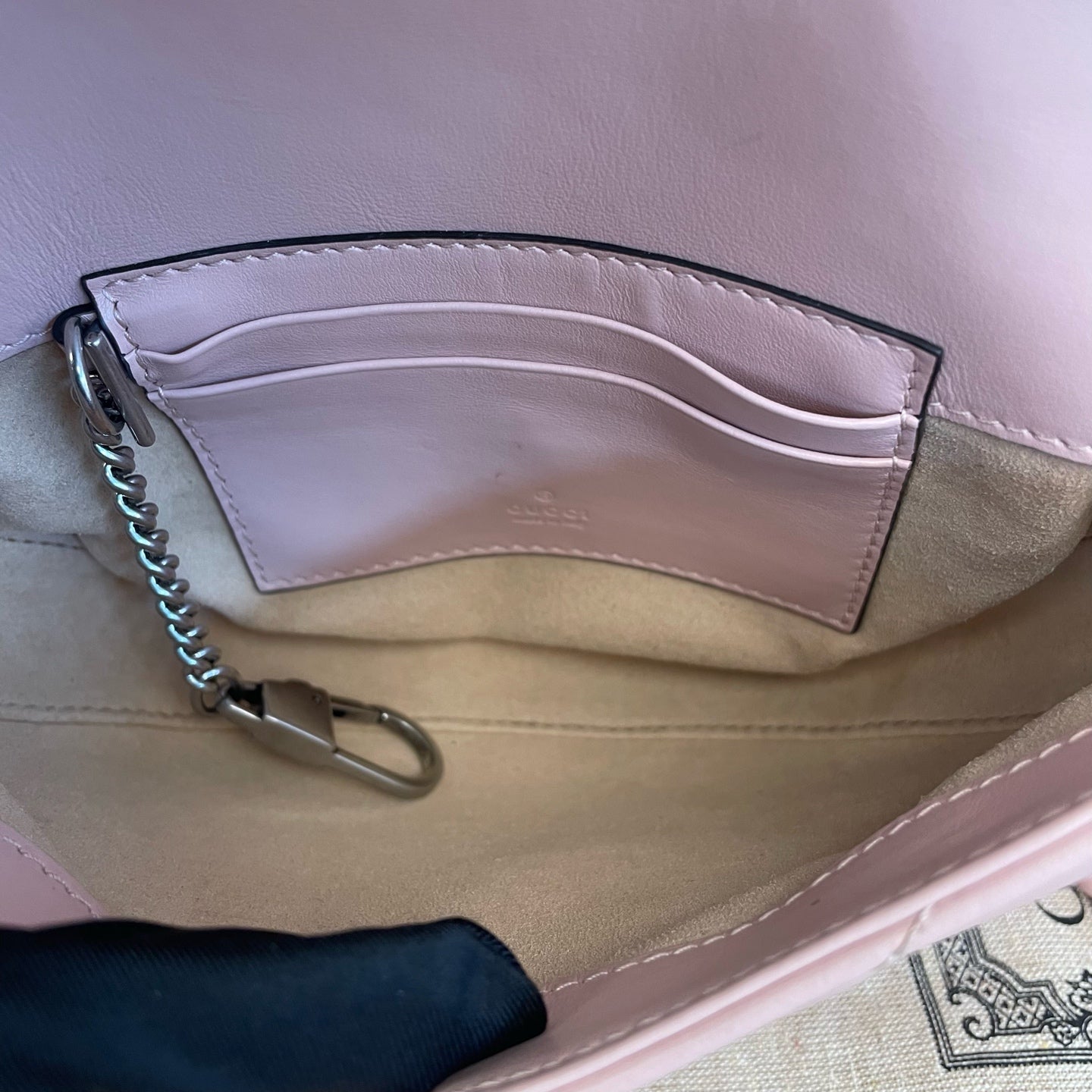 Gucci - GG Marmont - Leather - Pink - (small)