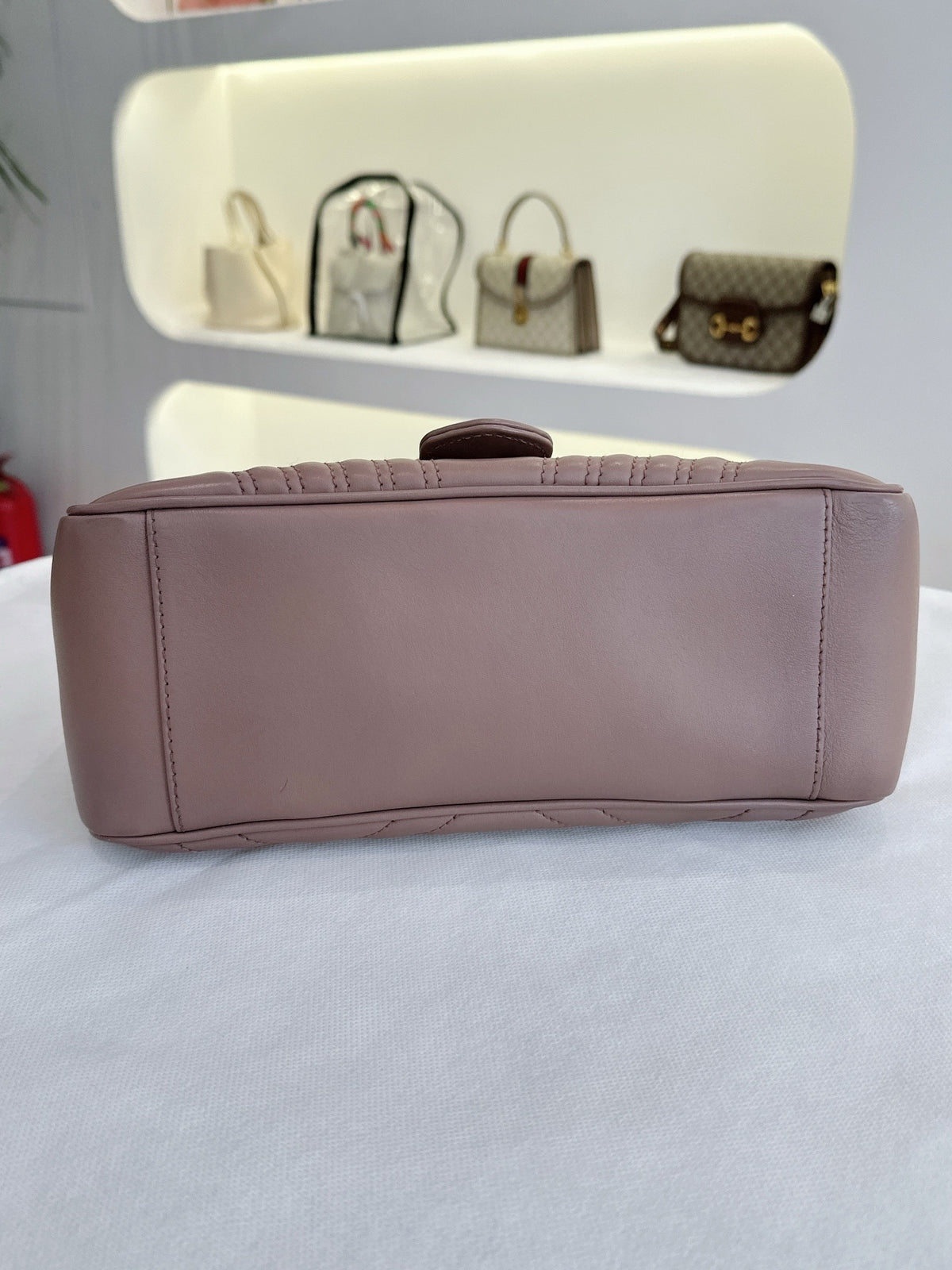 Gucci - GG Marmont - Leather - Pink - (small)