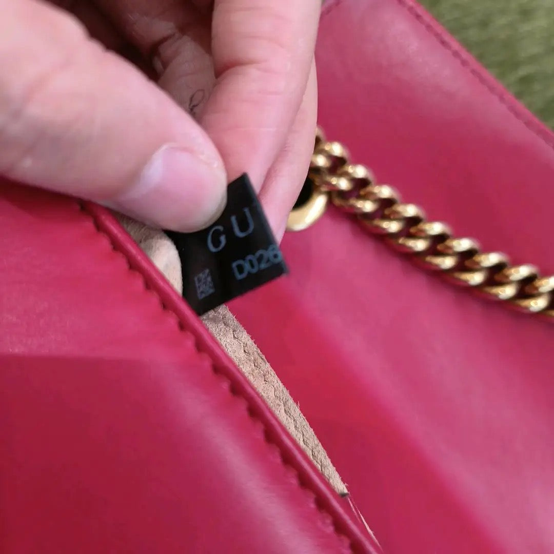 Gucci - GG Marmont - Leather - Pink - (small)
