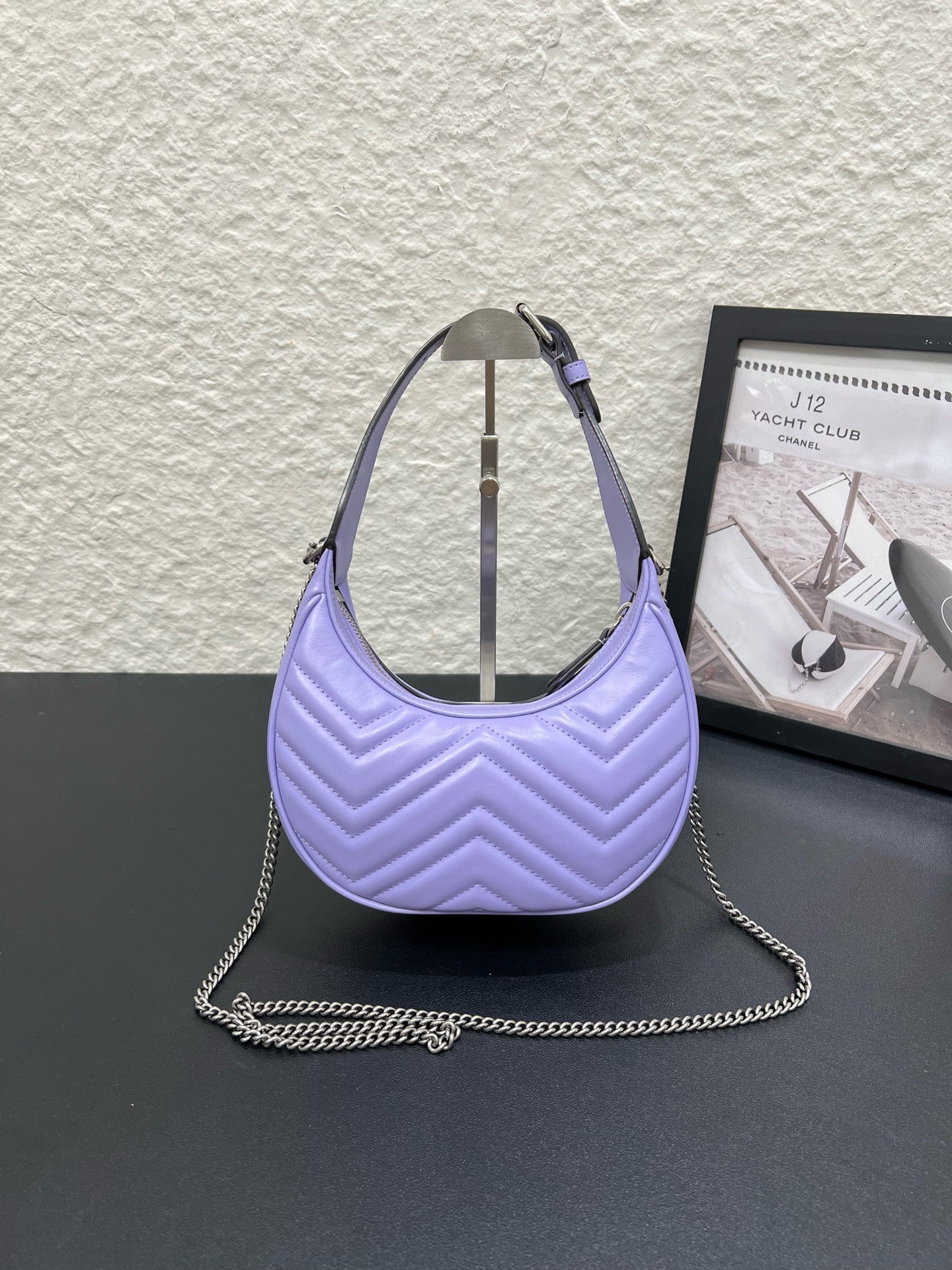 Gucci - GG Marmont - Leather - Purple - (mini)