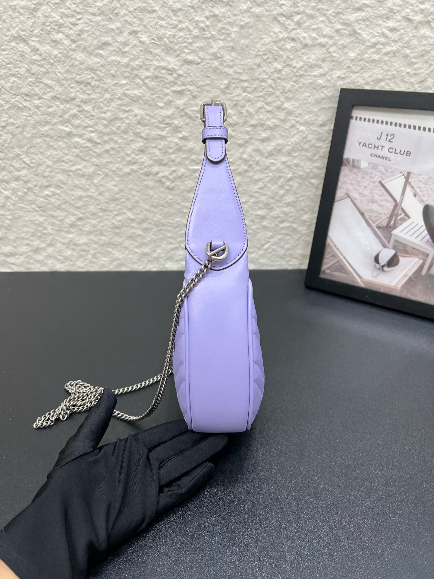 Gucci - GG Marmont - Leather - Purple - (mini)