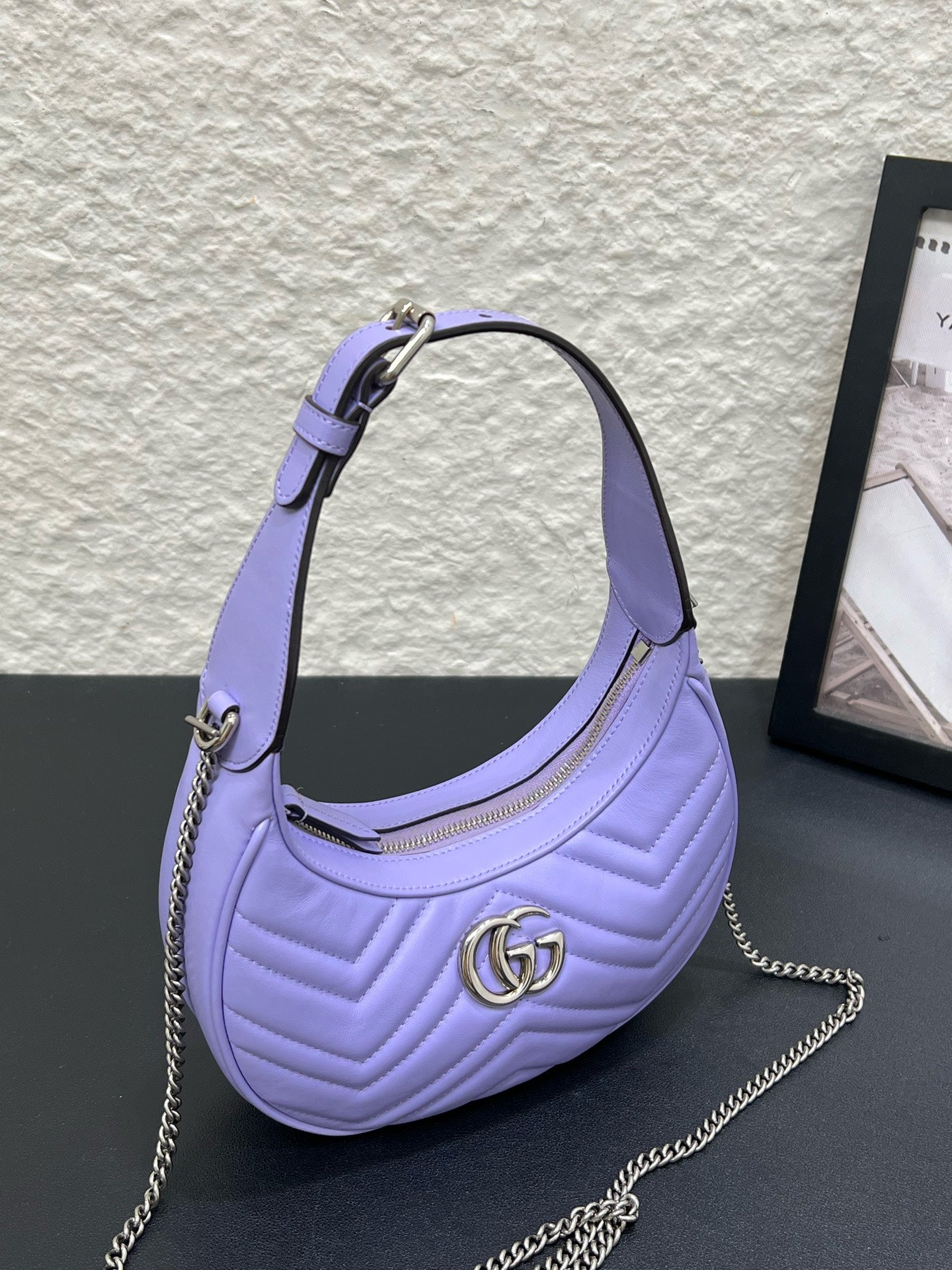 Gucci - GG Marmont - Leather - Purple - (mini)