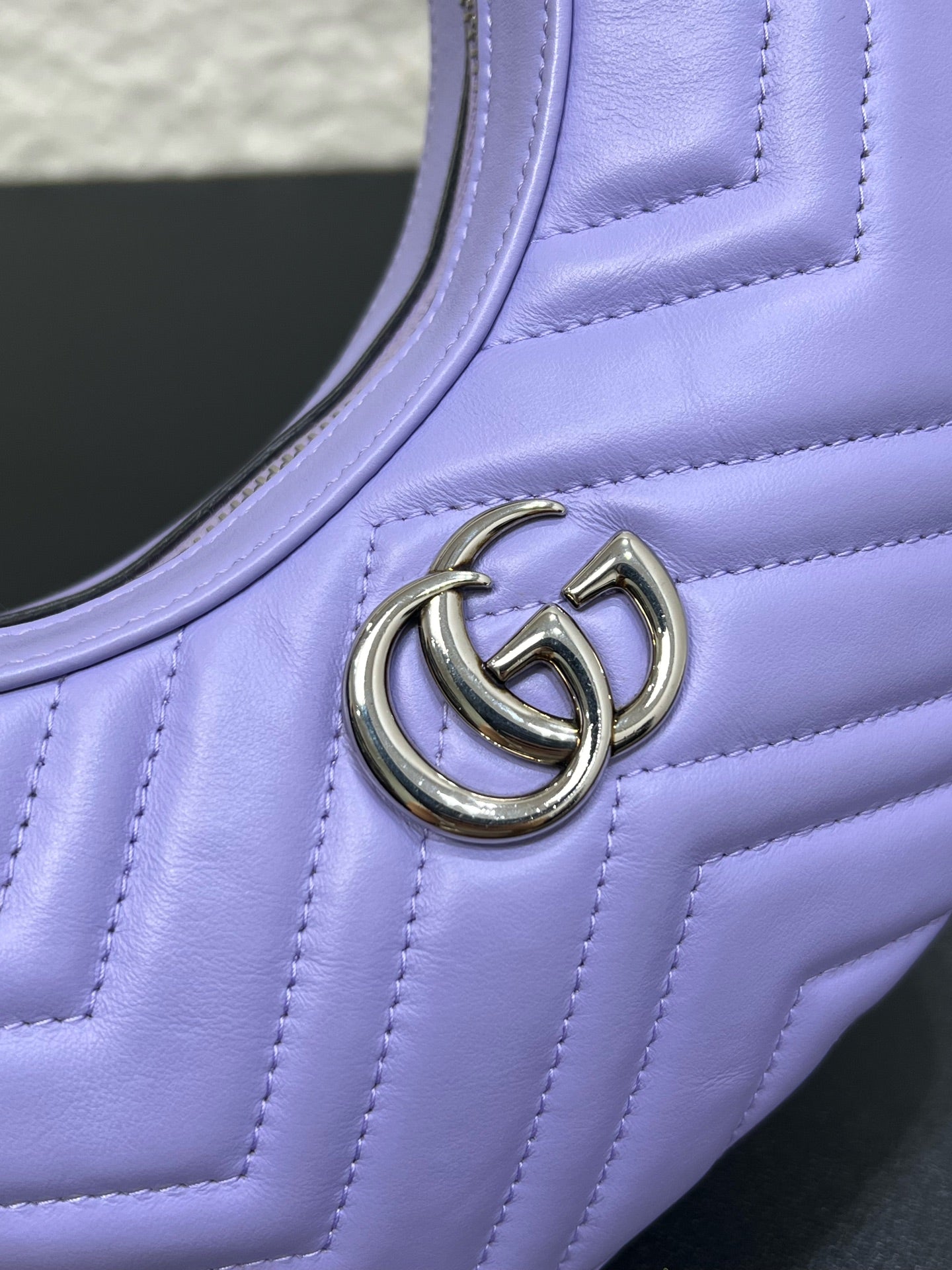 Gucci - GG Marmont - Leather - Purple - (mini)