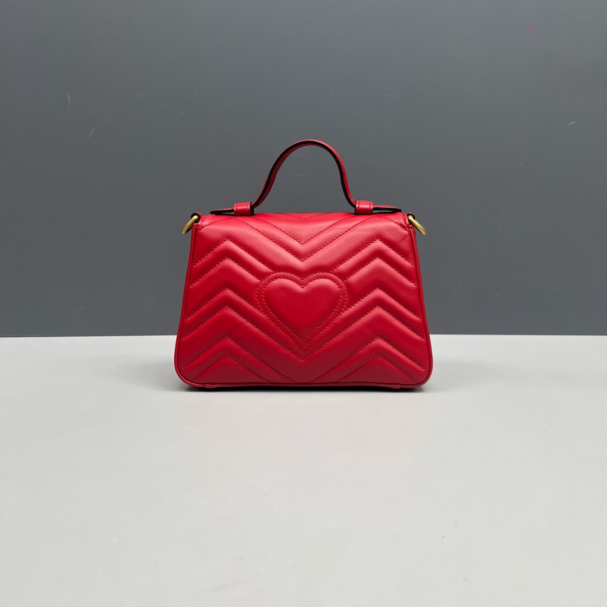 Gucci - GG Marmont - Leather - Red