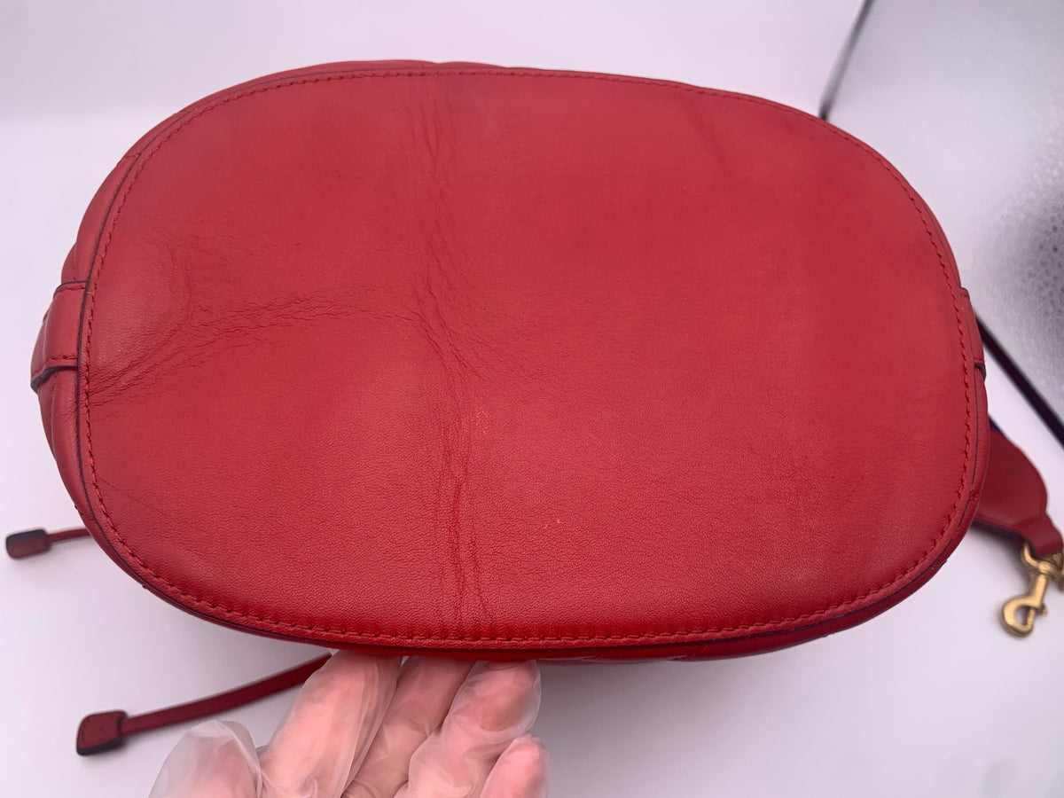 Gucci - GG Marmont - Leather - Red