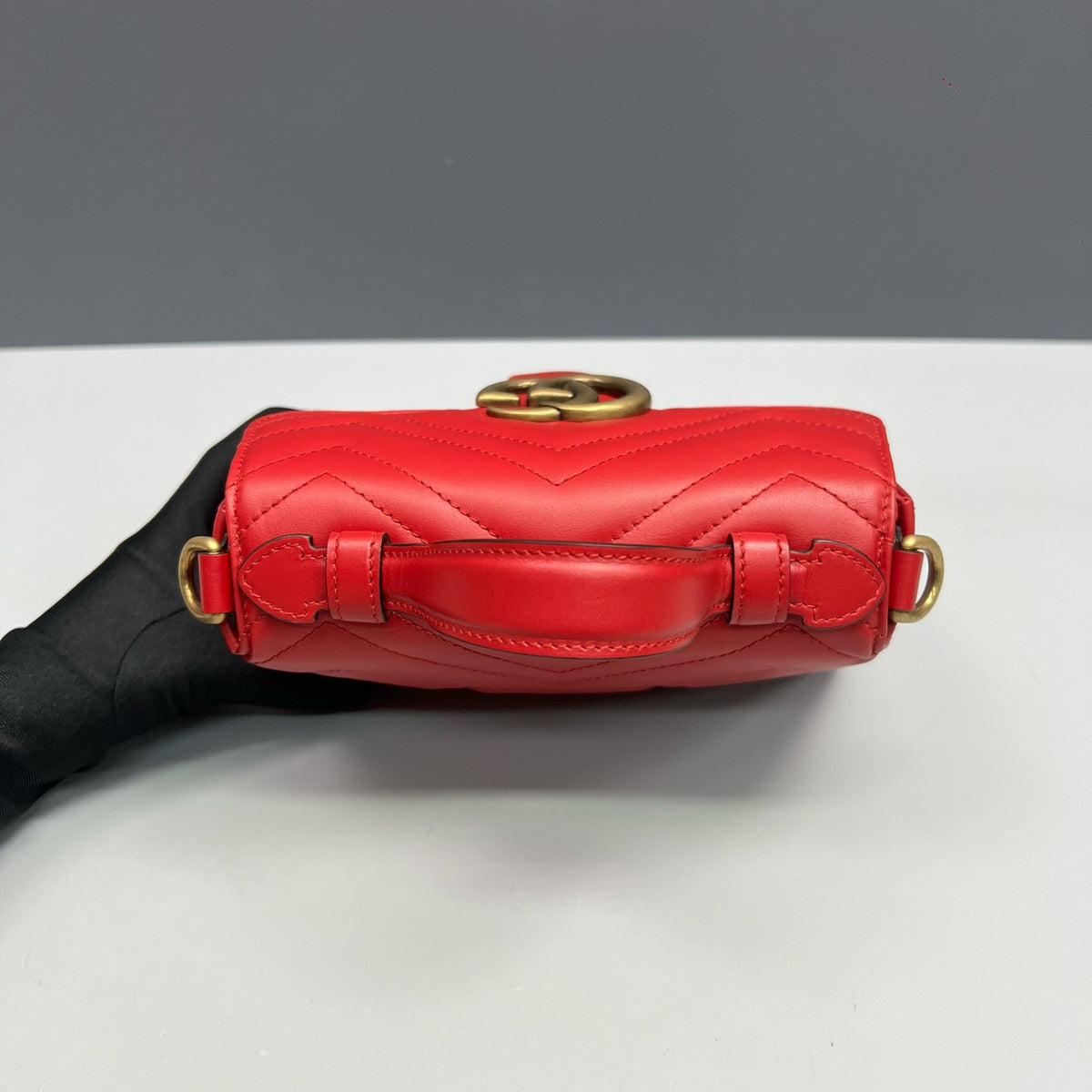 Gucci - GG Marmont - Leather - Red