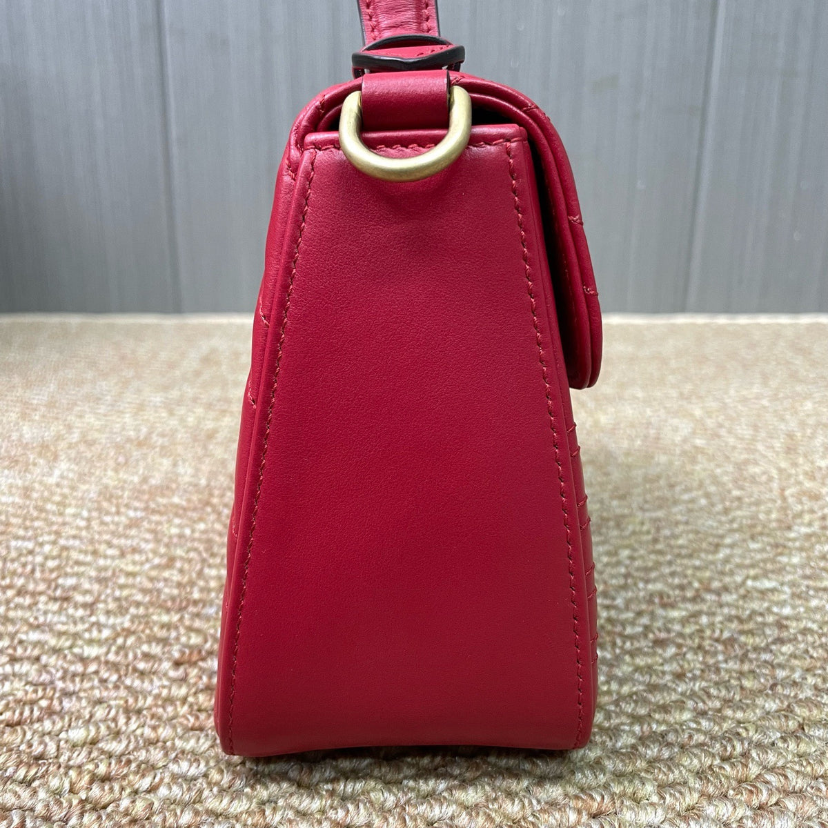 Gucci - GG Marmont - Leather - Red