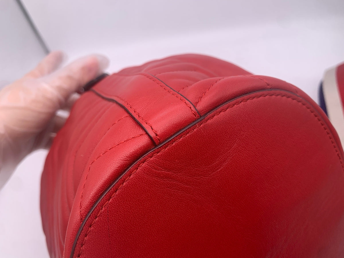 Gucci - GG Marmont - Leather - Red
