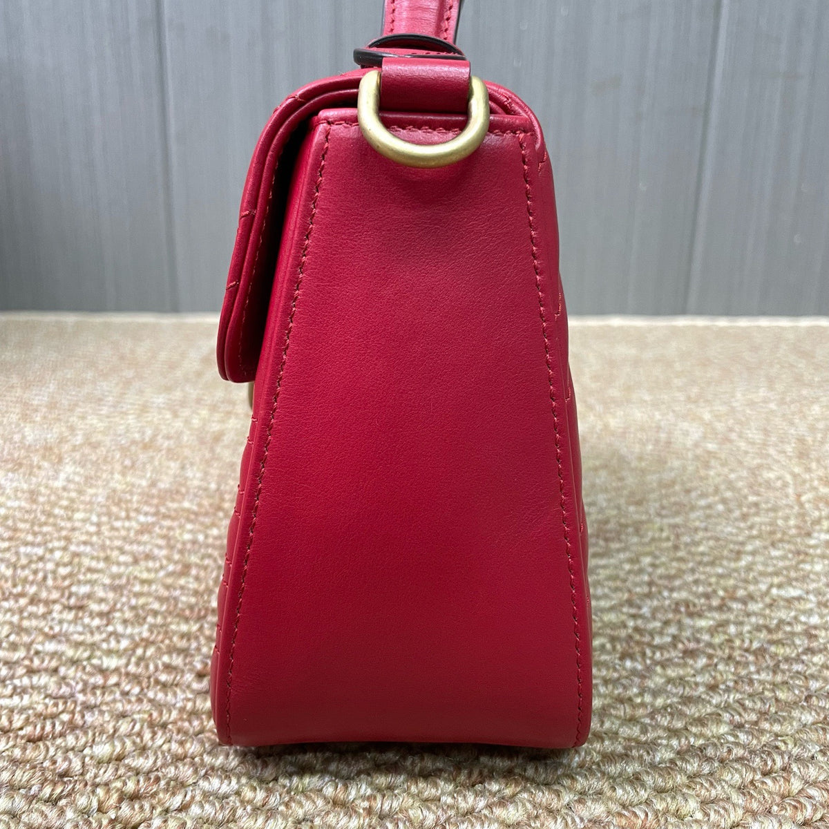 Gucci - GG Marmont - Leather - Red