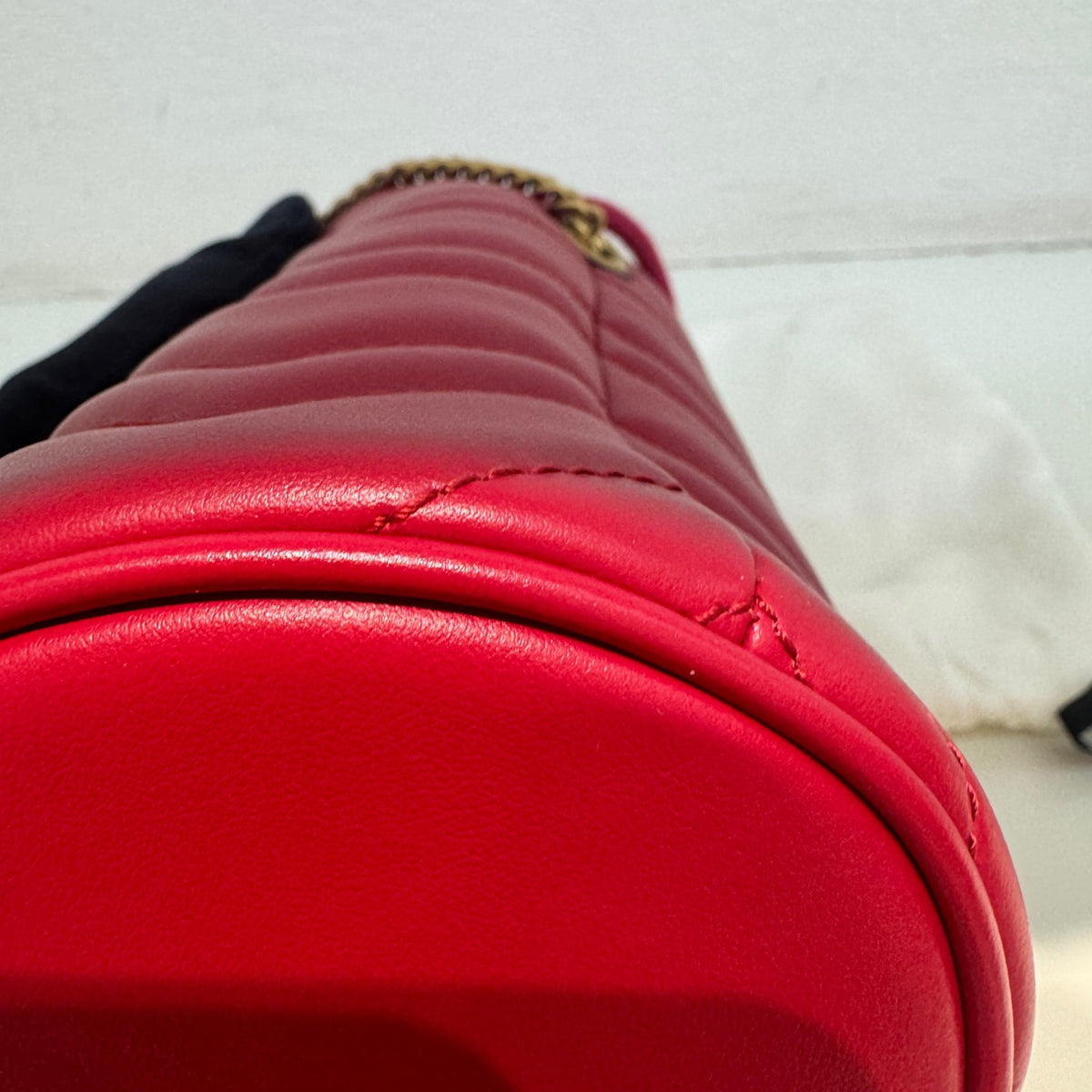 Gucci - GG Marmont - Leather - Red