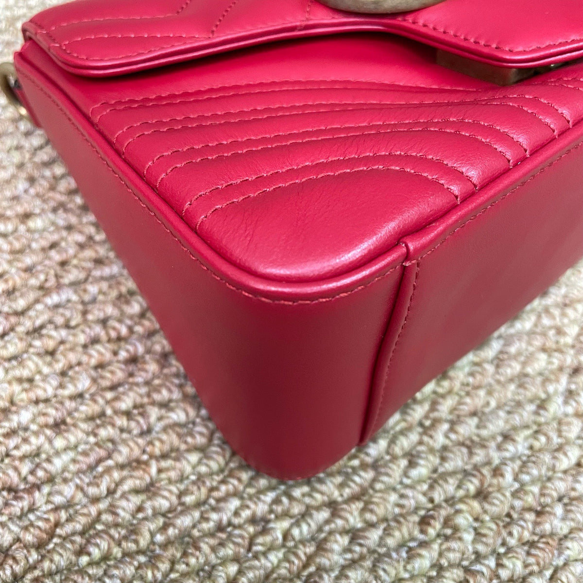 Gucci - GG Marmont - Leather - Red