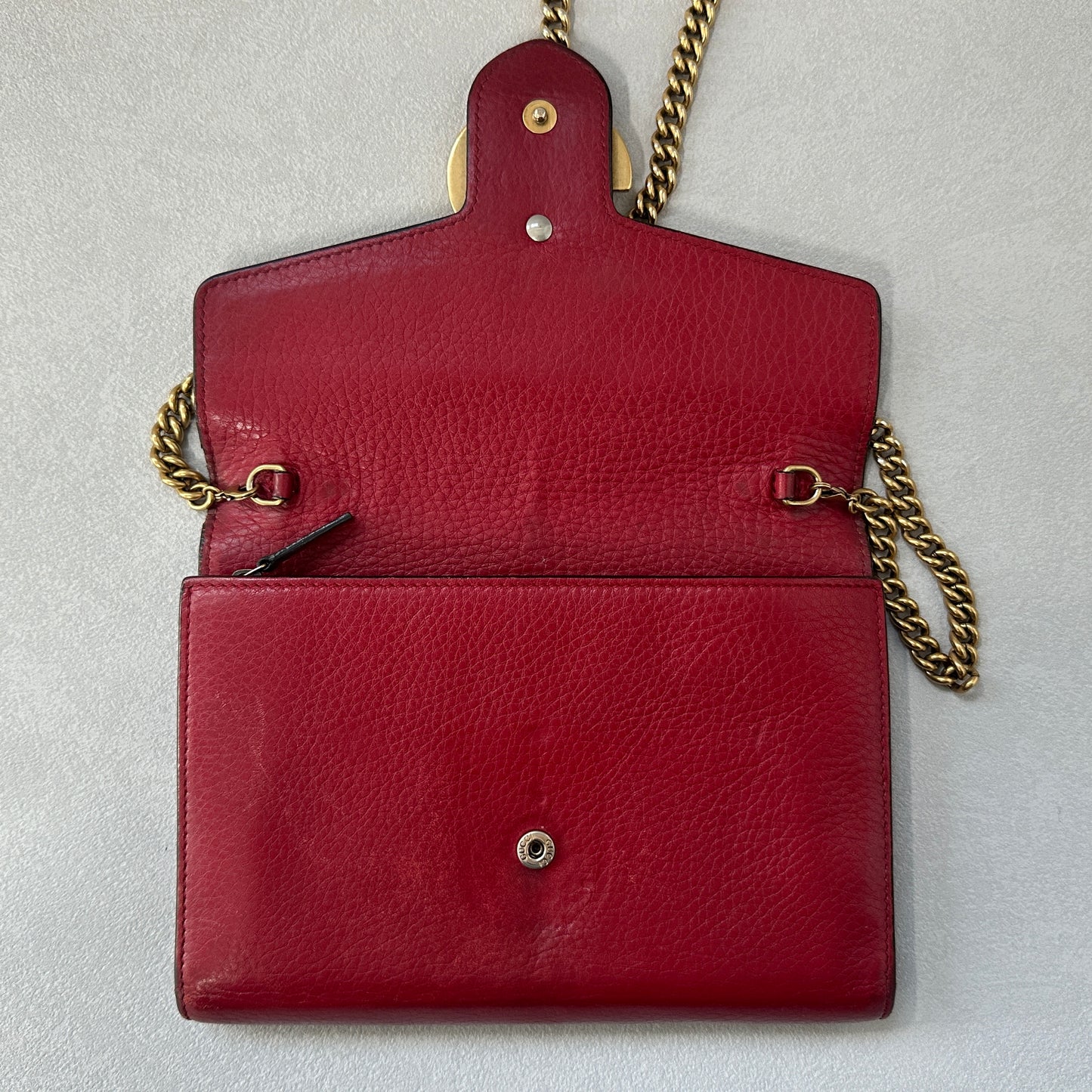 Gucci - GG Marmont - Leather - Red - (mini)
