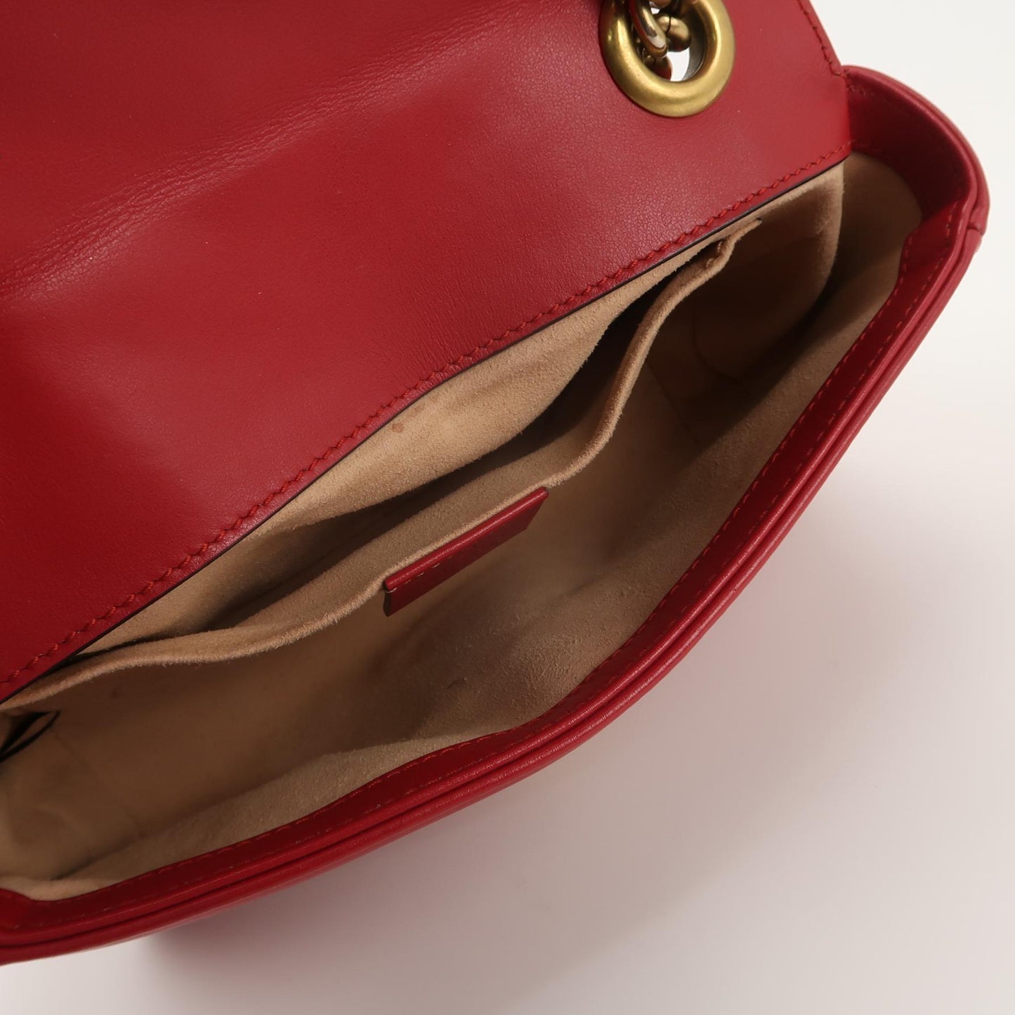 Gucci - GG Marmont - Leather - Red - (mini)