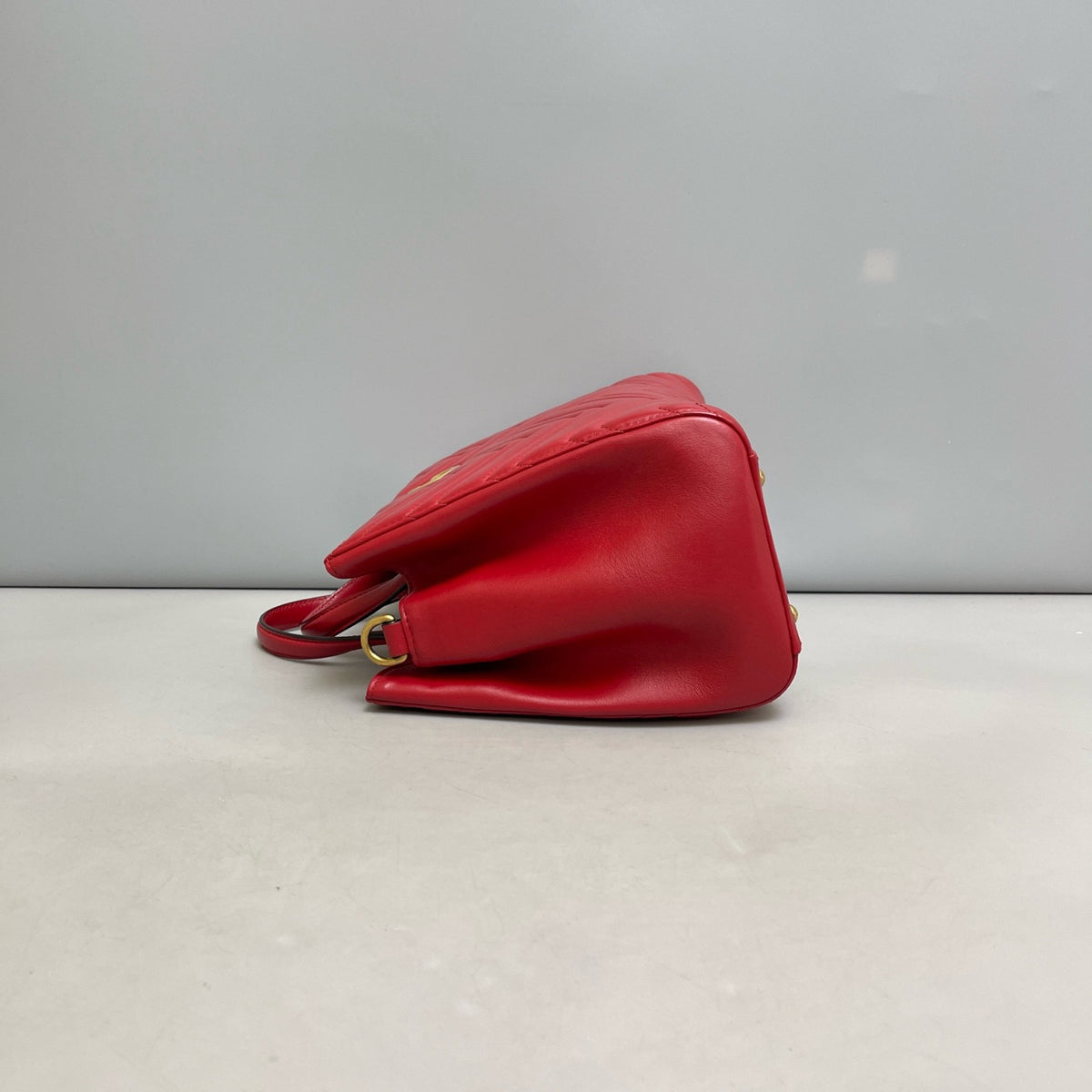 Gucci - GG Marmont - Leather - Red - (small)
