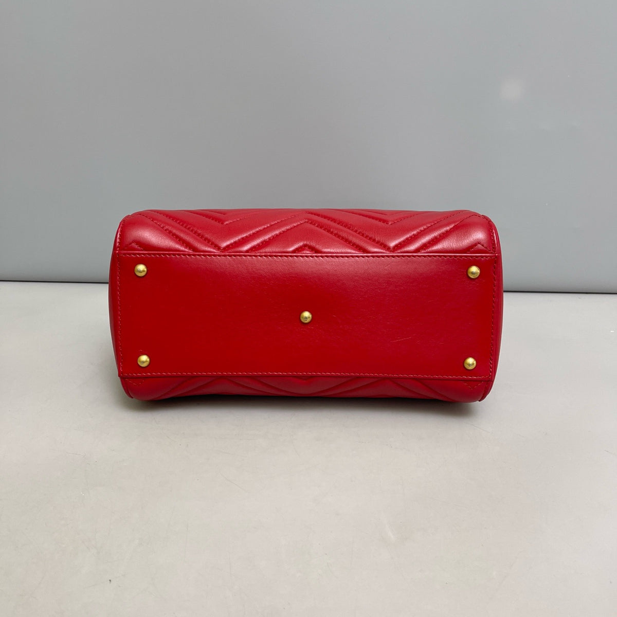 Gucci - GG Marmont - Leather - Red - (small)