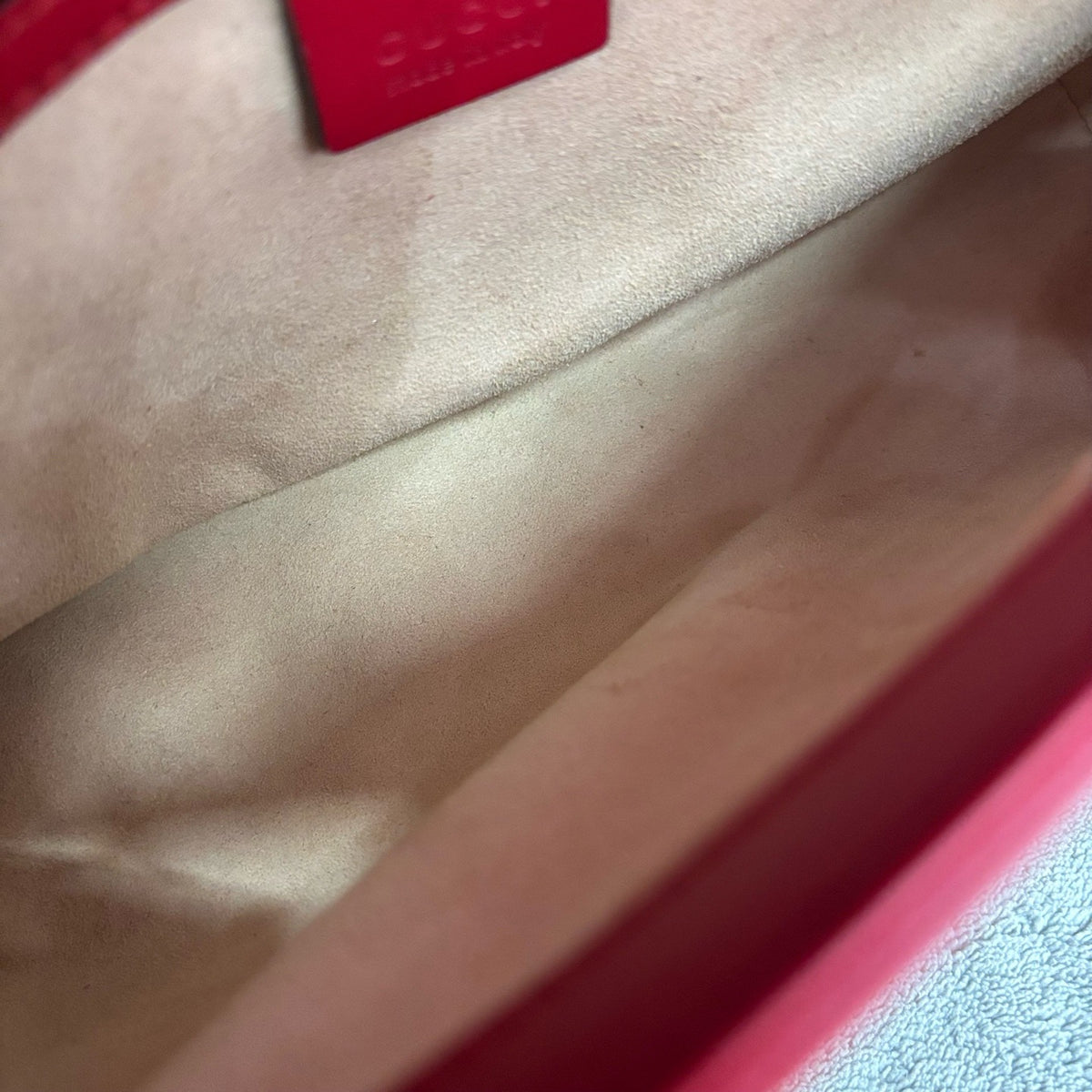 Gucci - GG Marmont - Leather - Red - (small)