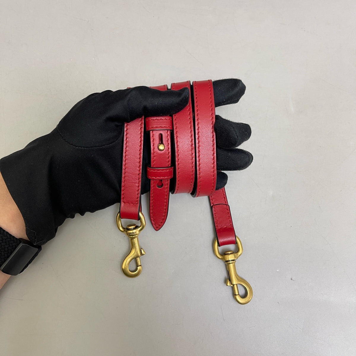 Gucci - GG Marmont - Leather - Red - (small)