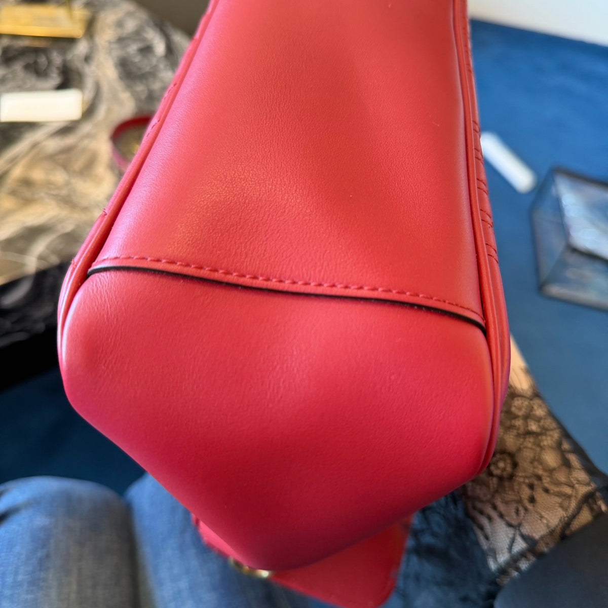 Gucci - GG Marmont - Leather - Red - (small)