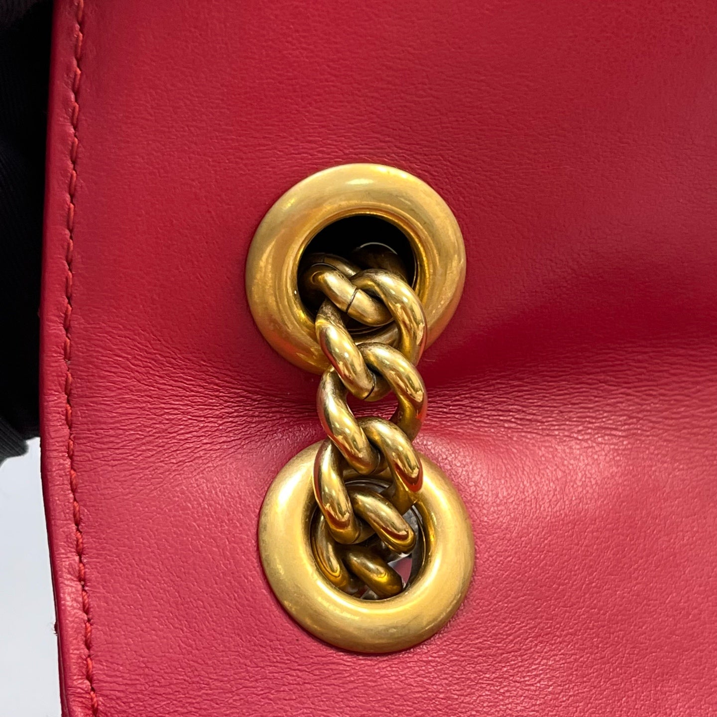 Gucci - GG Marmont - Leather - Red - (small)