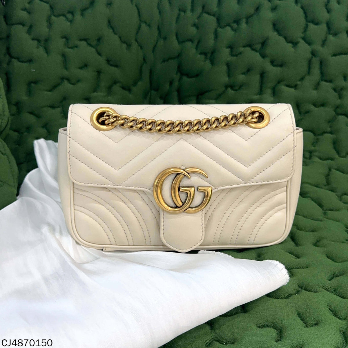 Gucci - GG Marmont - Leather - White