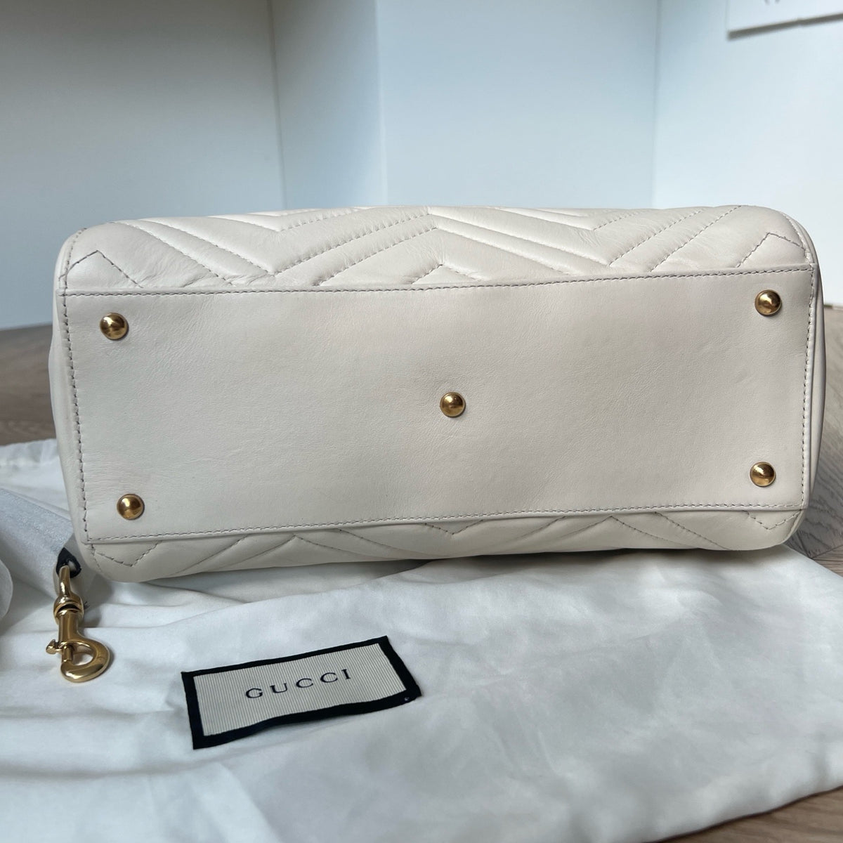 Gucci - GG Marmont - Leather - White