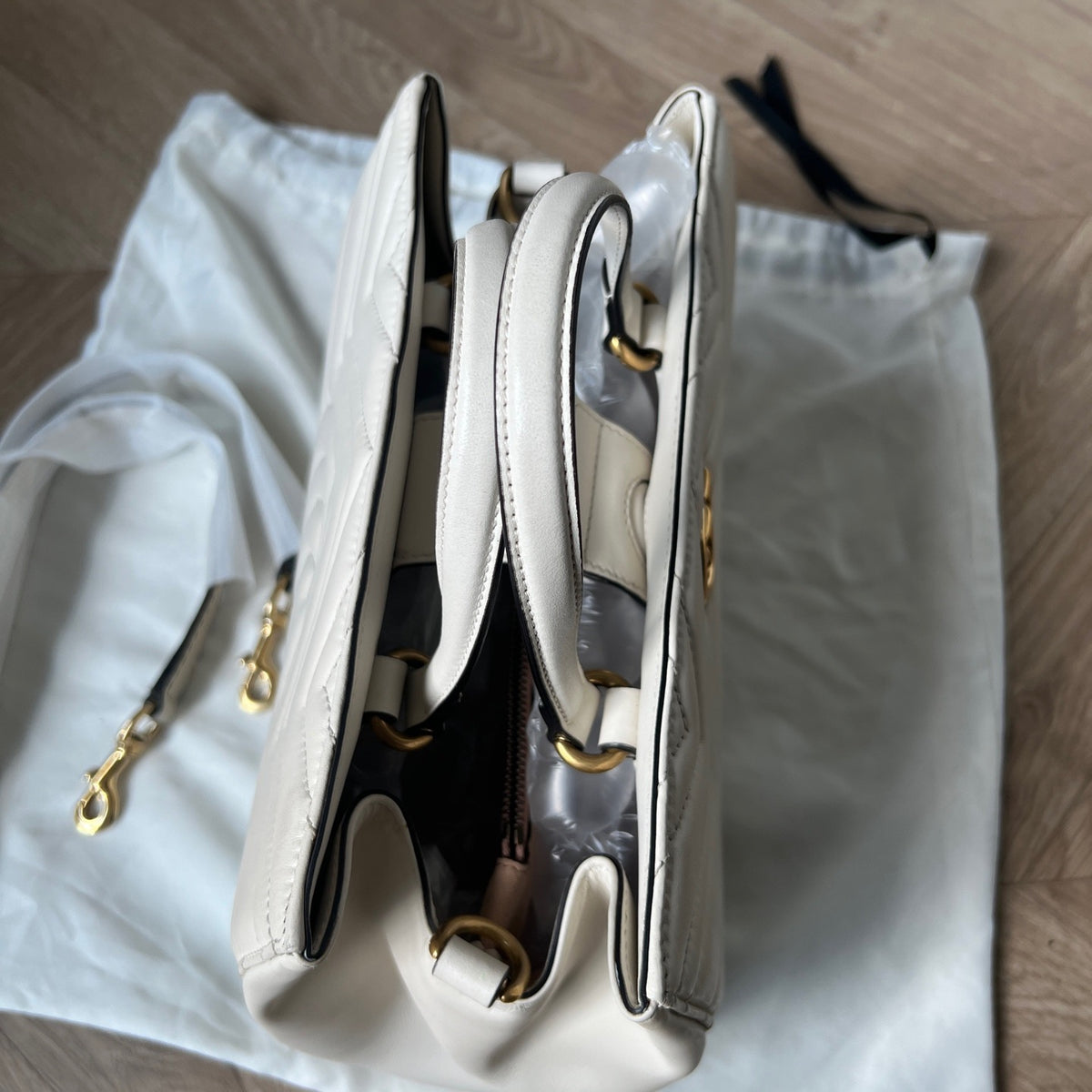 Gucci - GG Marmont - Leather - White