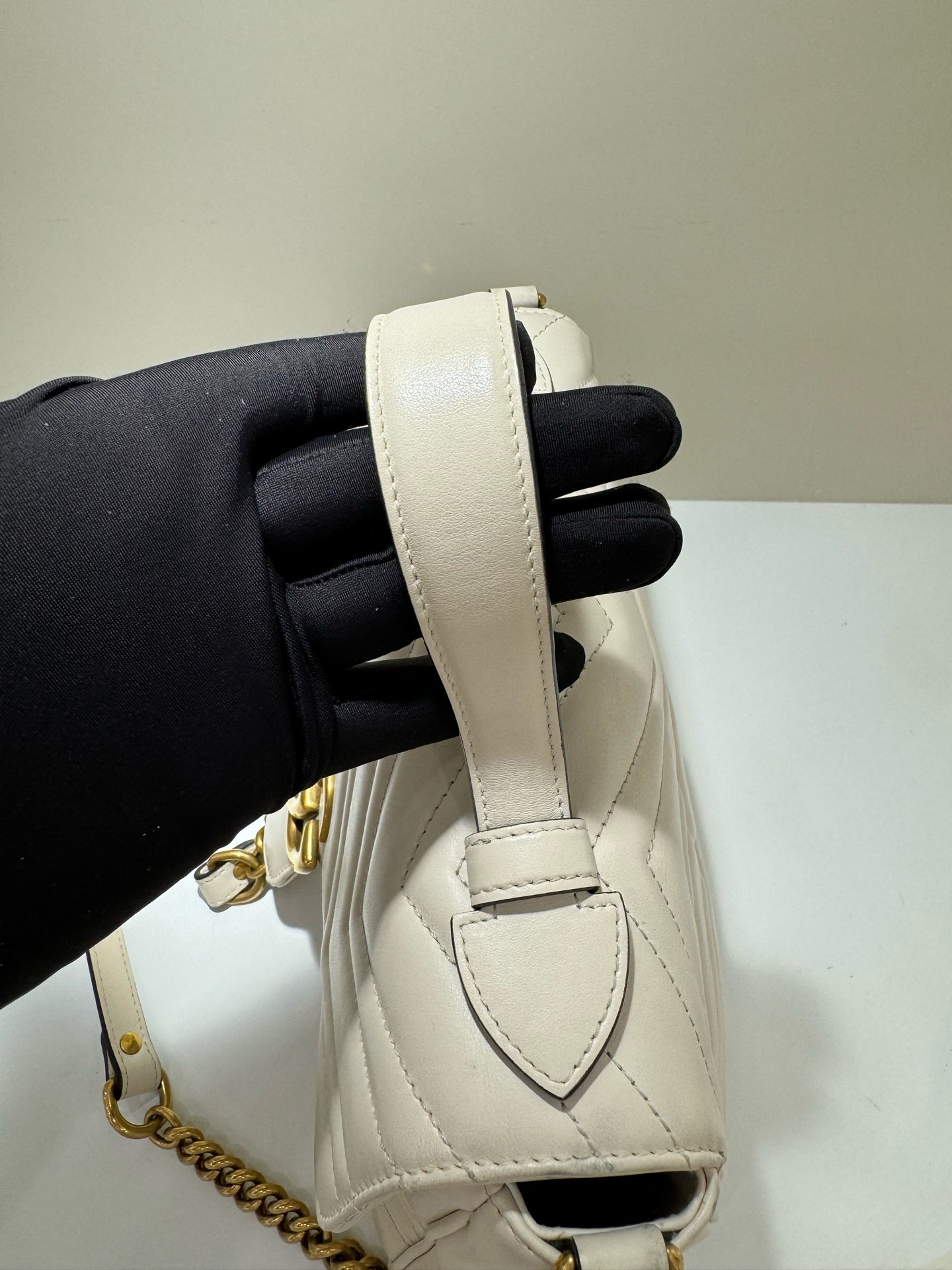 Gucci - GG Marmont - Leather - White - (medium)