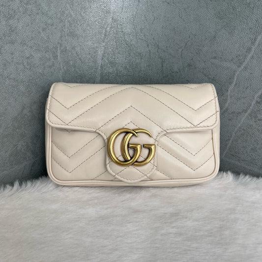 Gucci - GG Marmont - Leather - White - (mini)
