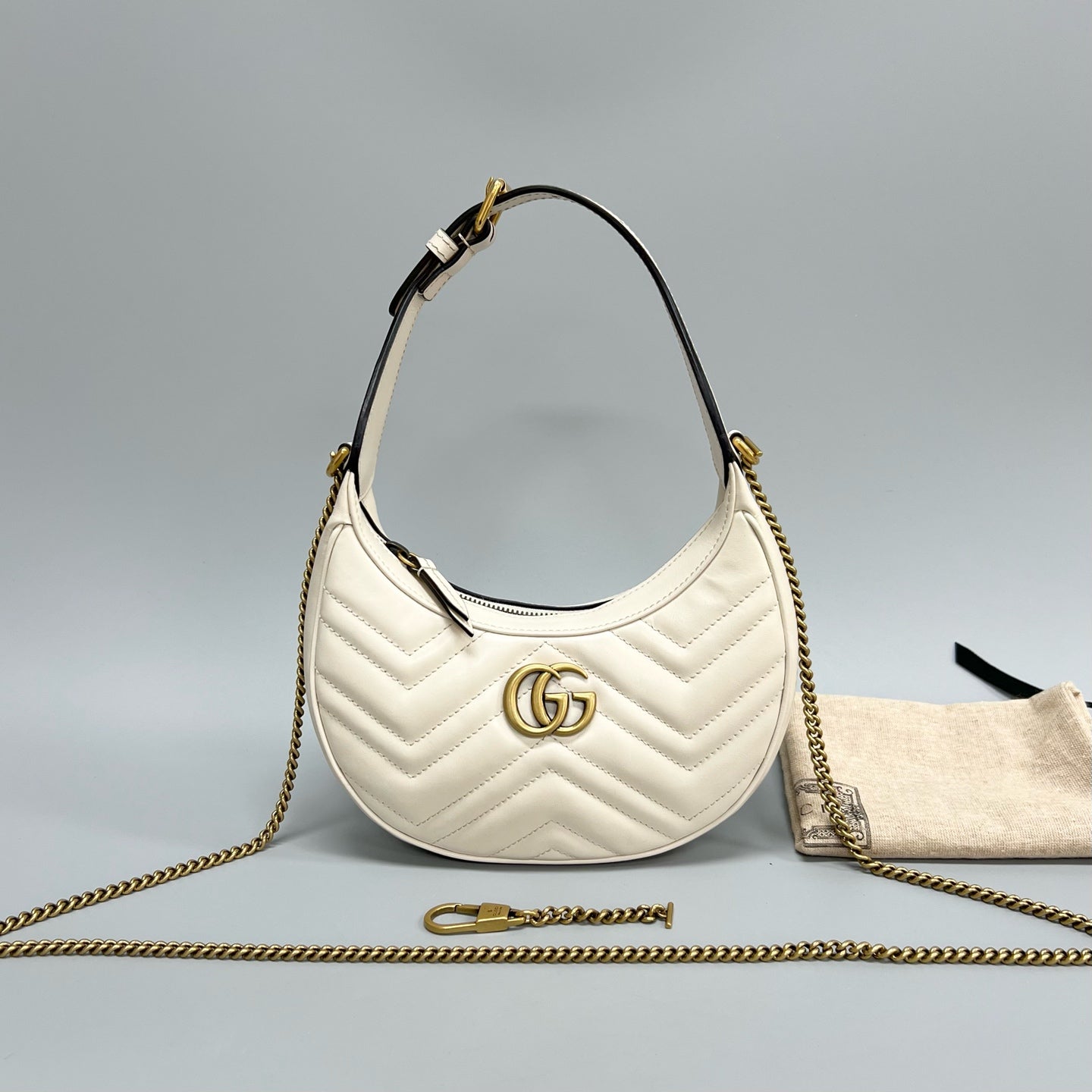 Gucci - GG Marmont - Leather - White - (mini)
