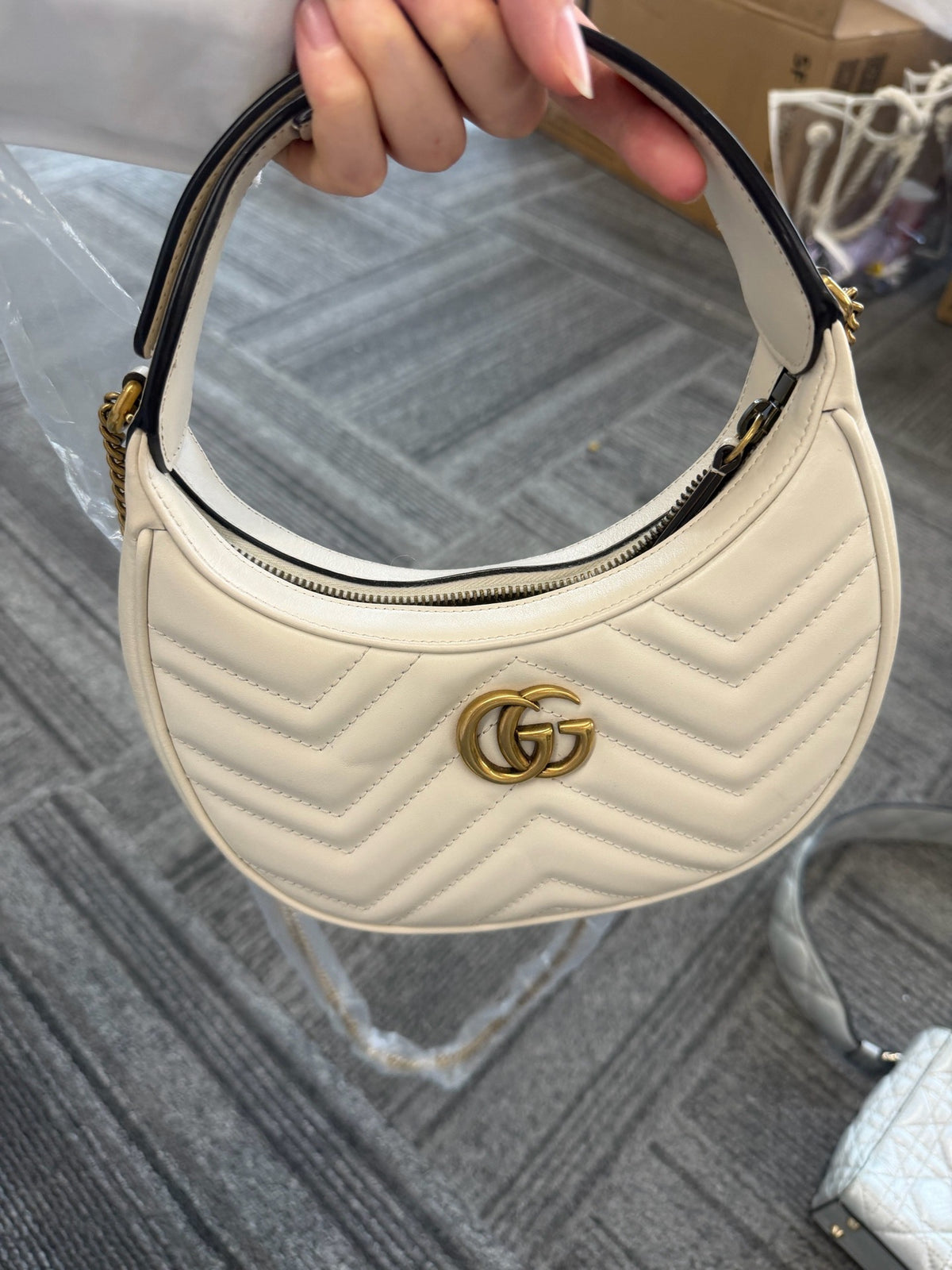 Gucci - GG Marmont - Leather - White - (Mini)