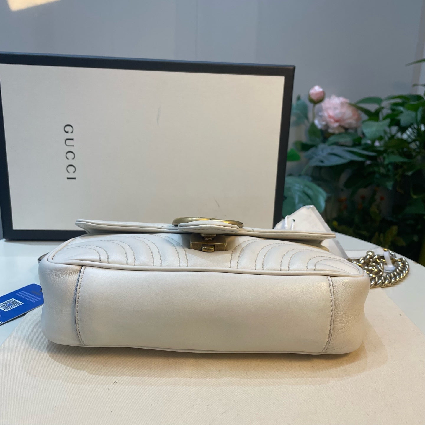 Gucci - GG Marmont - Leather - White - (mini)