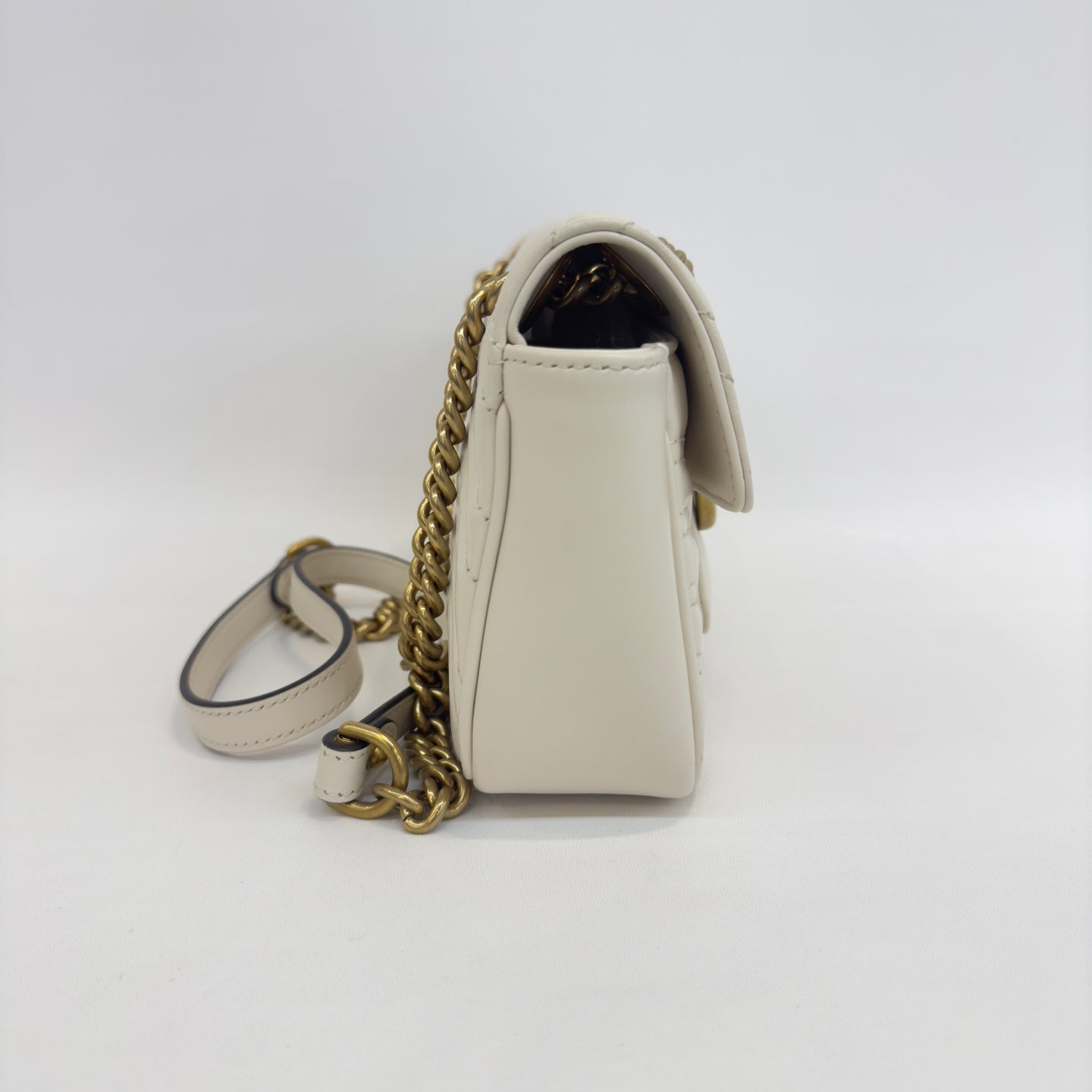 Gucci - GG Marmont - Leather - White - (mini)