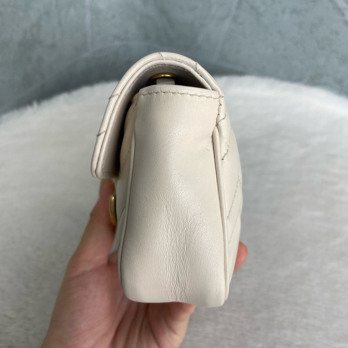 Gucci - GG Marmont - Leather - White - (mini)