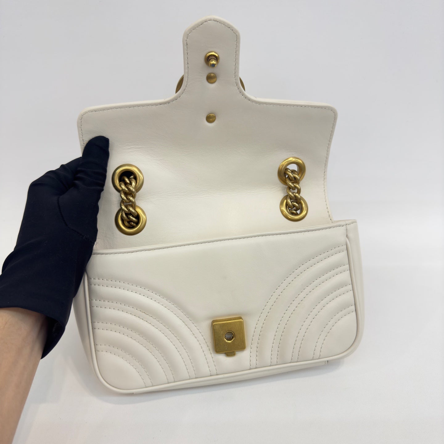 Gucci - GG Marmont - Leather - White - (mini)