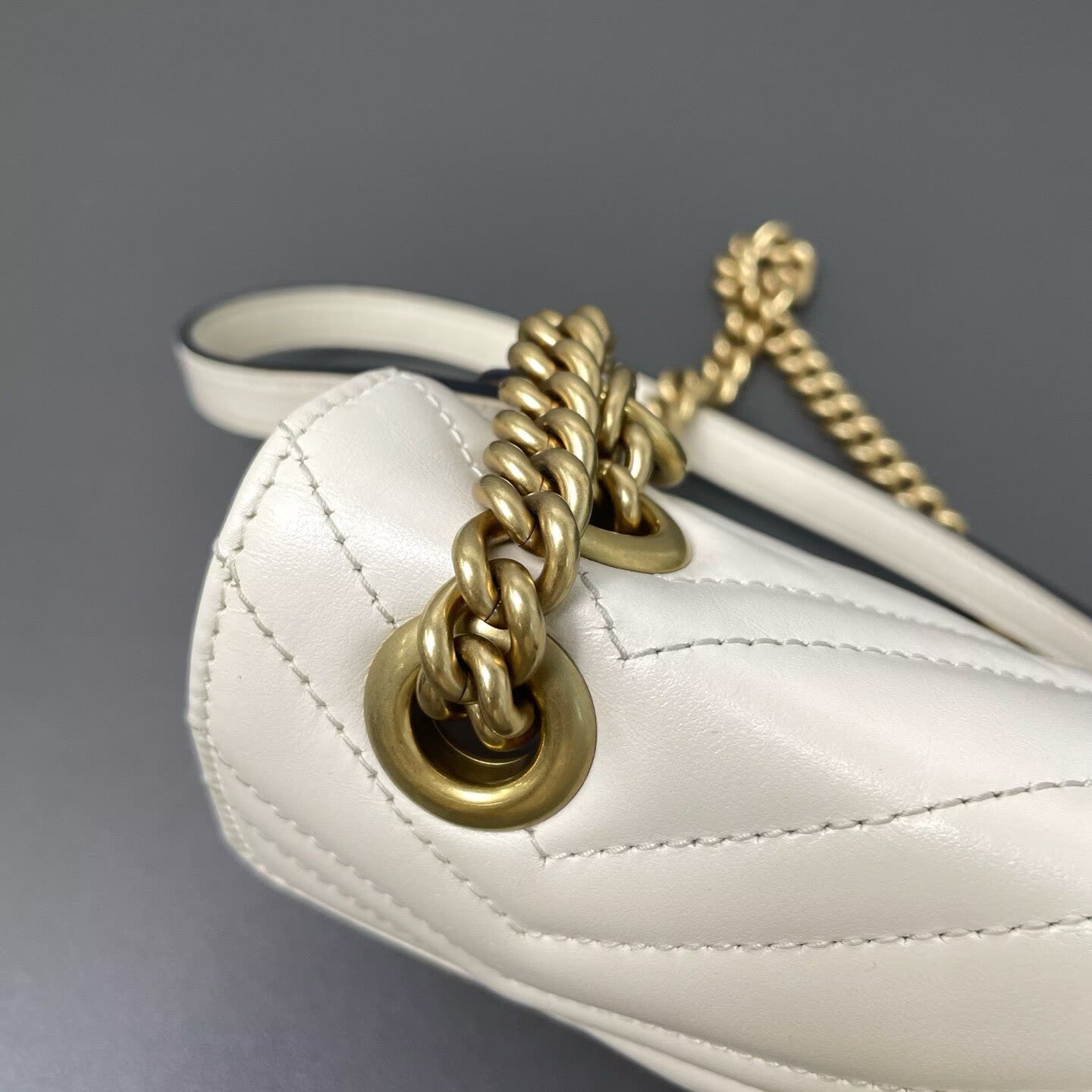 Gucci - GG Marmont - Leather - White - (mini)