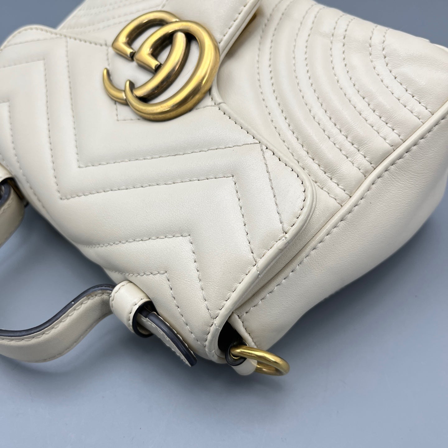 Gucci - GG Marmont - Leather - White - (mini)