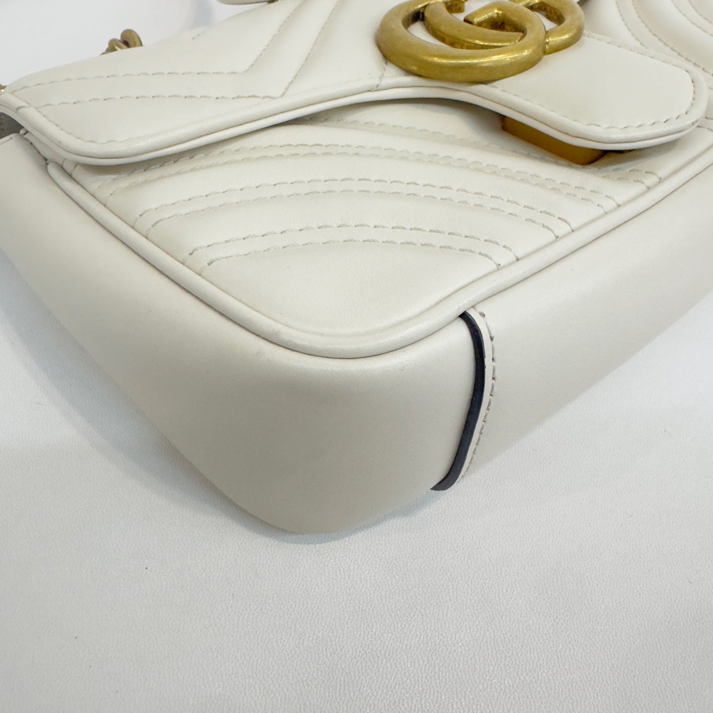 Gucci - GG Marmont - Leather - White - (mini)
