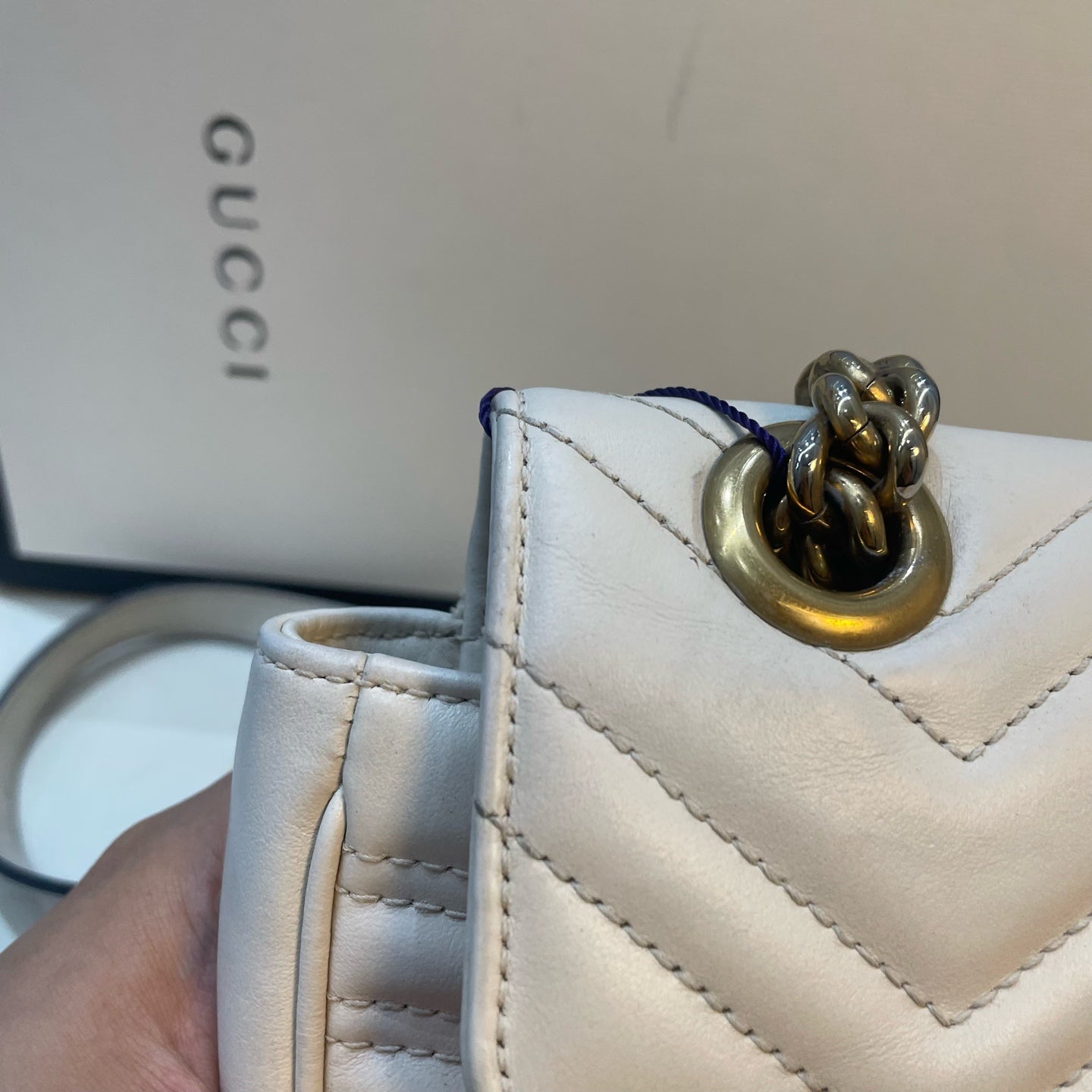 Gucci - GG Marmont - Leather - White - (mini)