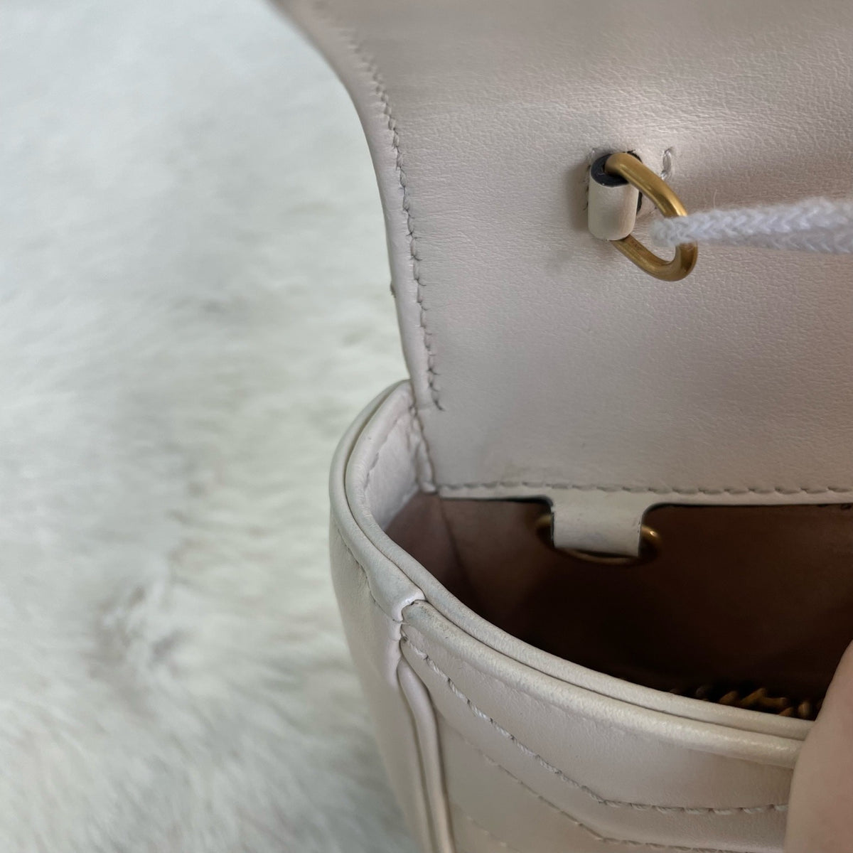 Gucci - GG Marmont - Leather - White - (mini)